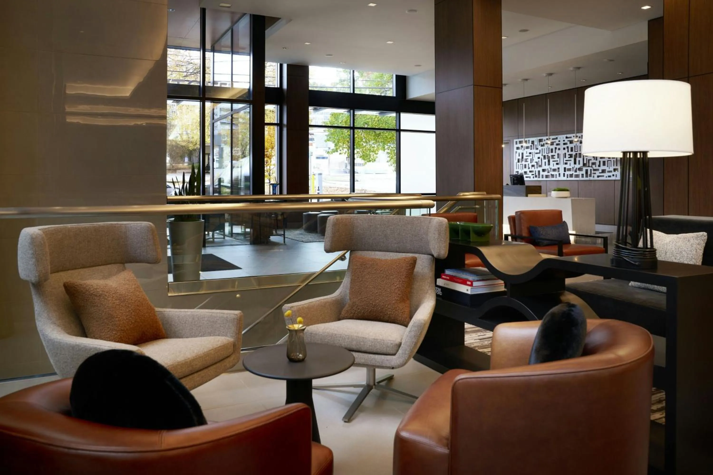 Lobby or reception in AC Hotel Seattle Downtown