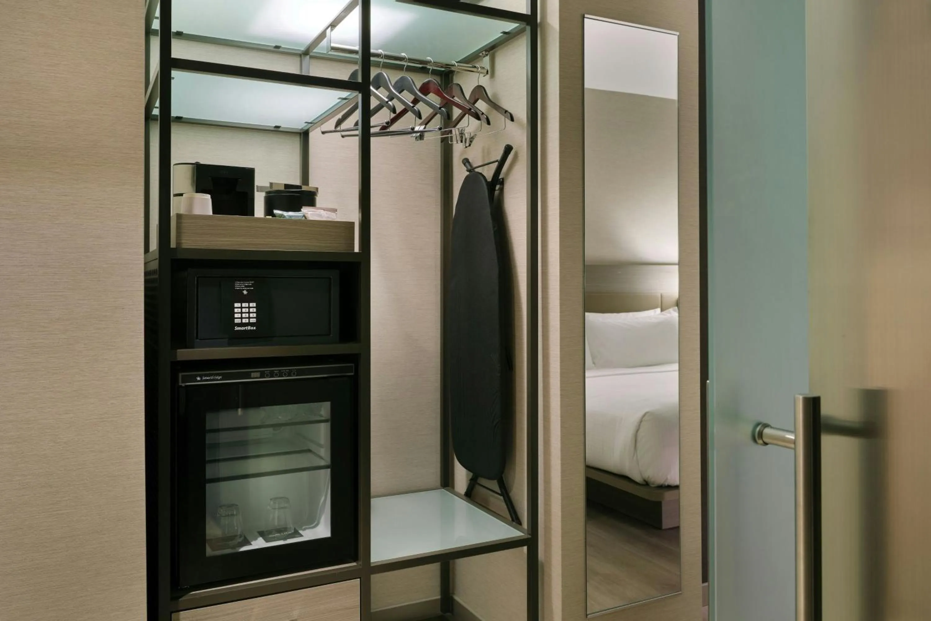 Photo of the whole room, Bed in AC Hotel Seattle Downtown