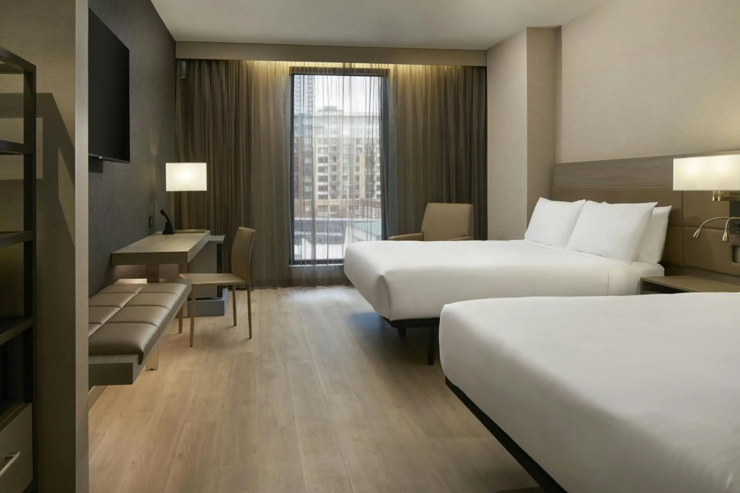 Queen Studio with Two Queen Beds in AC Hotel Seattle Downtown Queen Studio with Two Queen Beds in AC Hotel Seattle Downtown