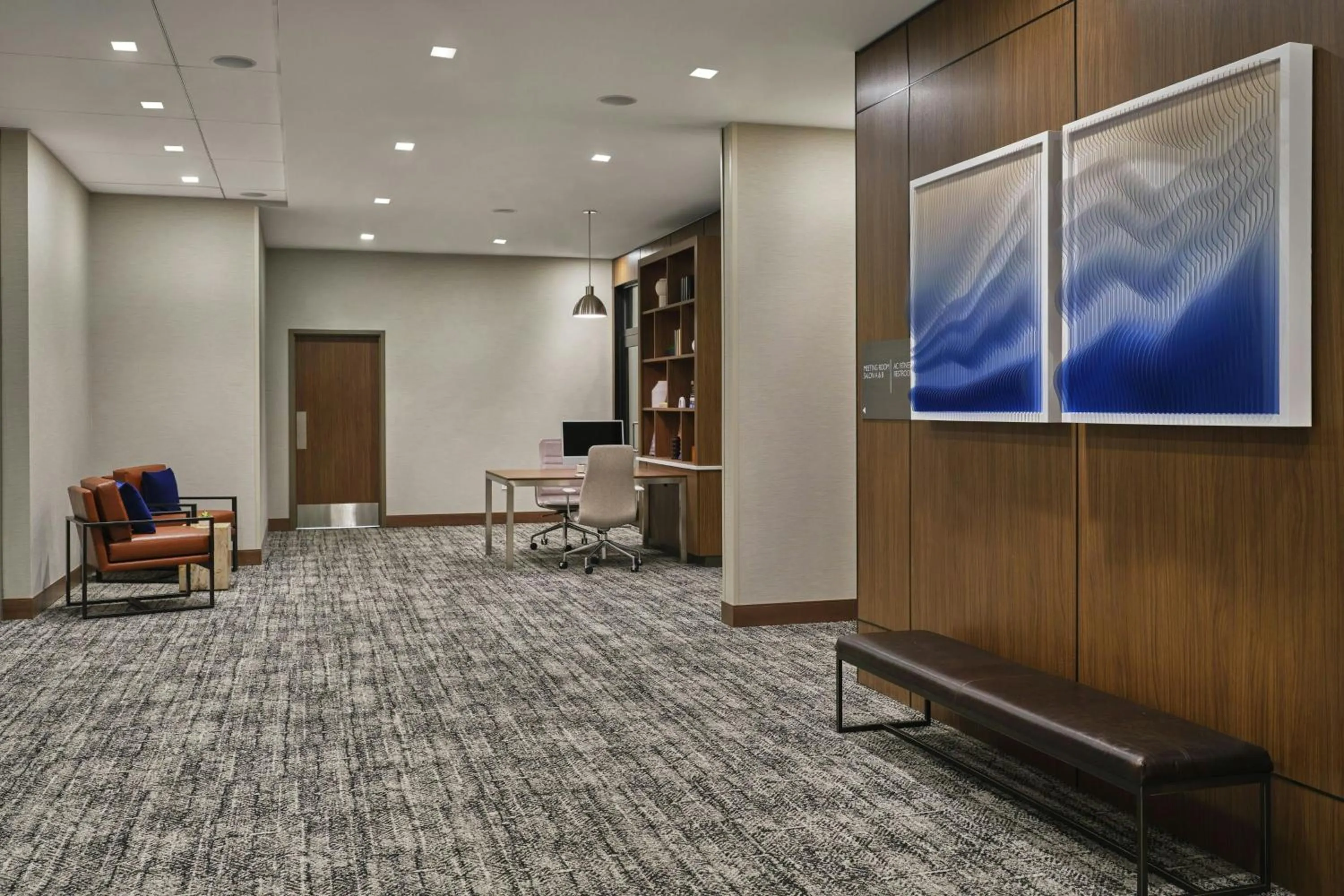 Lobby or reception in AC Hotel Seattle Downtown