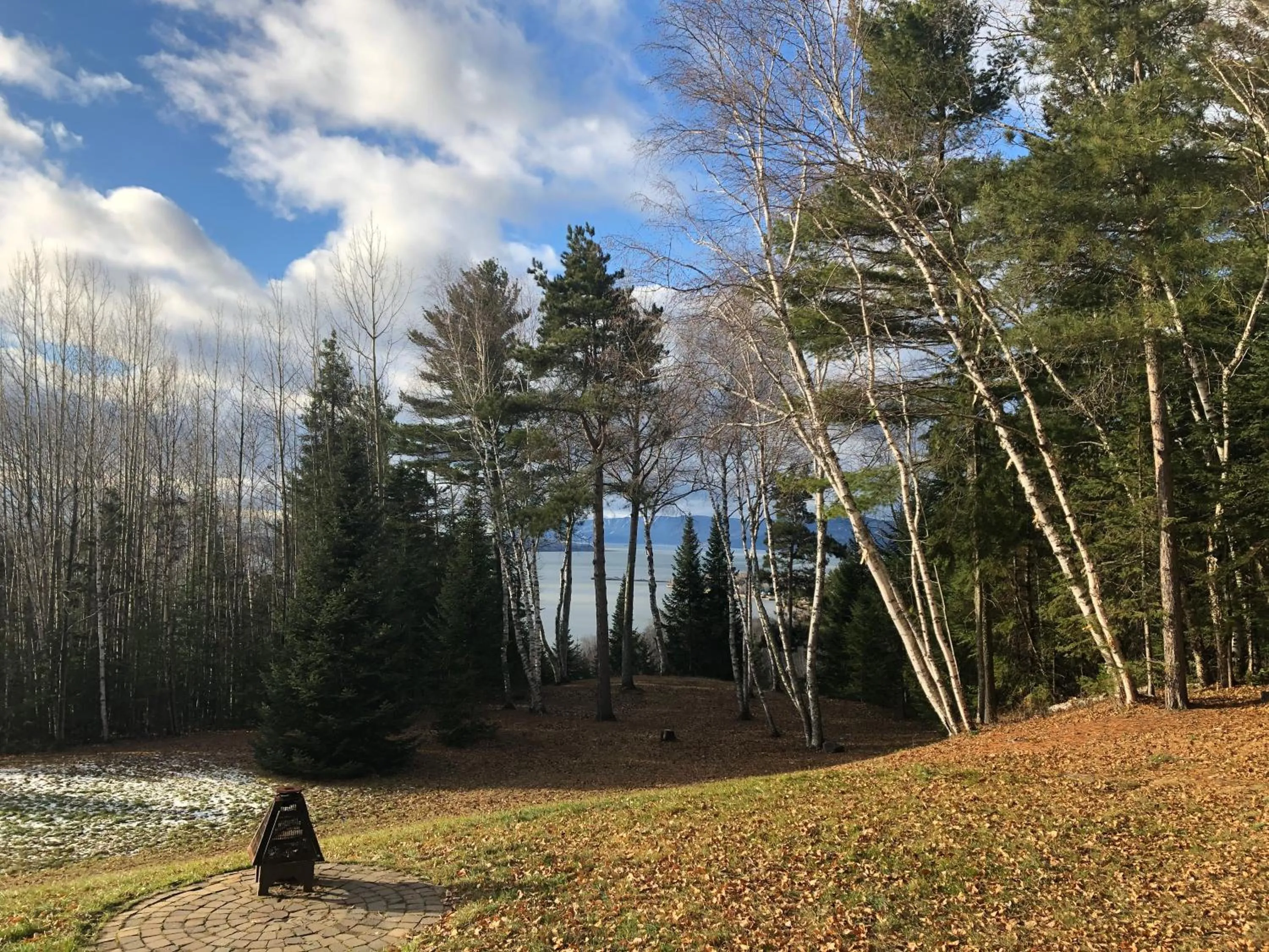 Natural landscape in Chalet Sous Les Pins