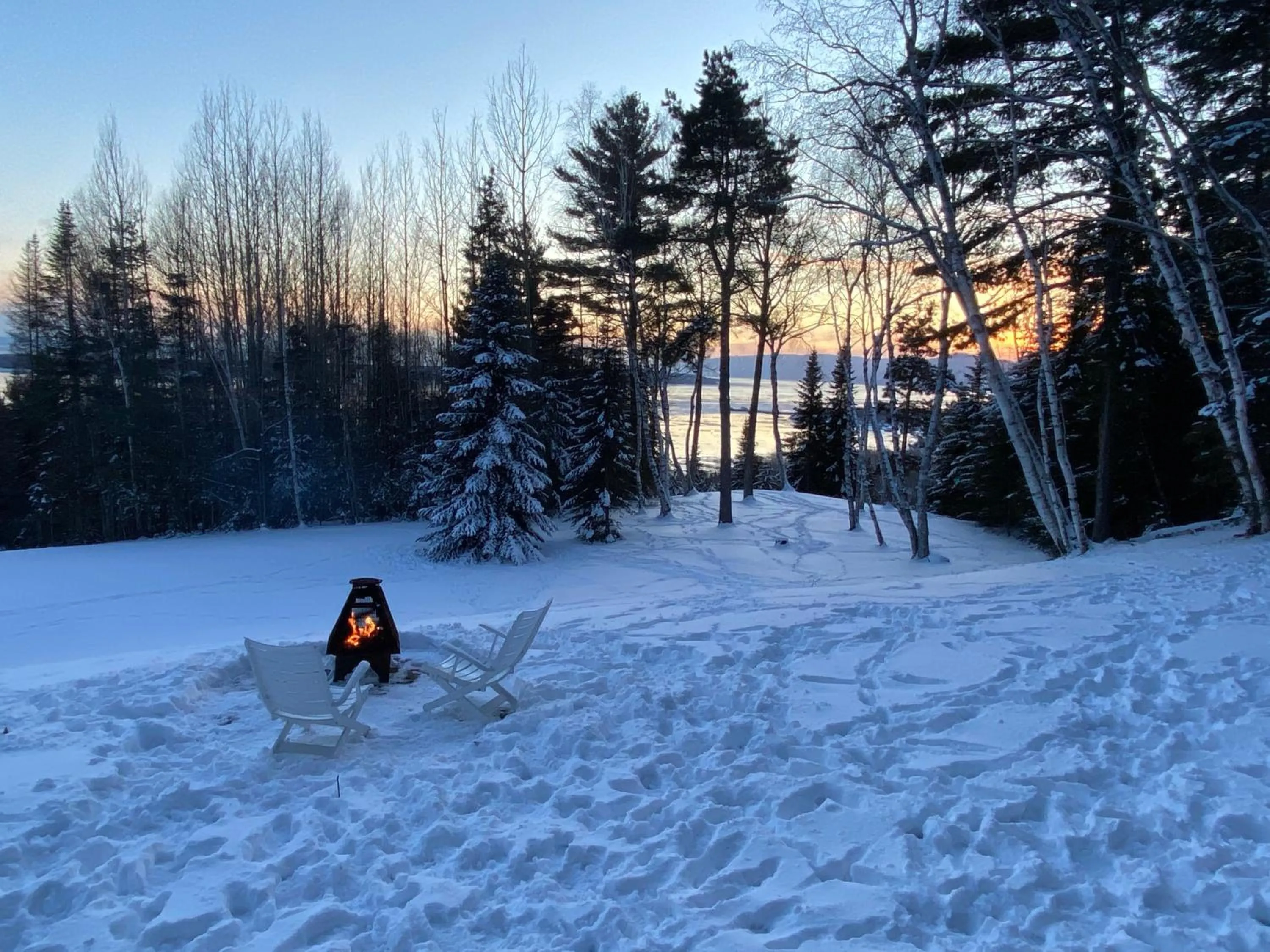 Landmark view in Chalet Sous Les Pins