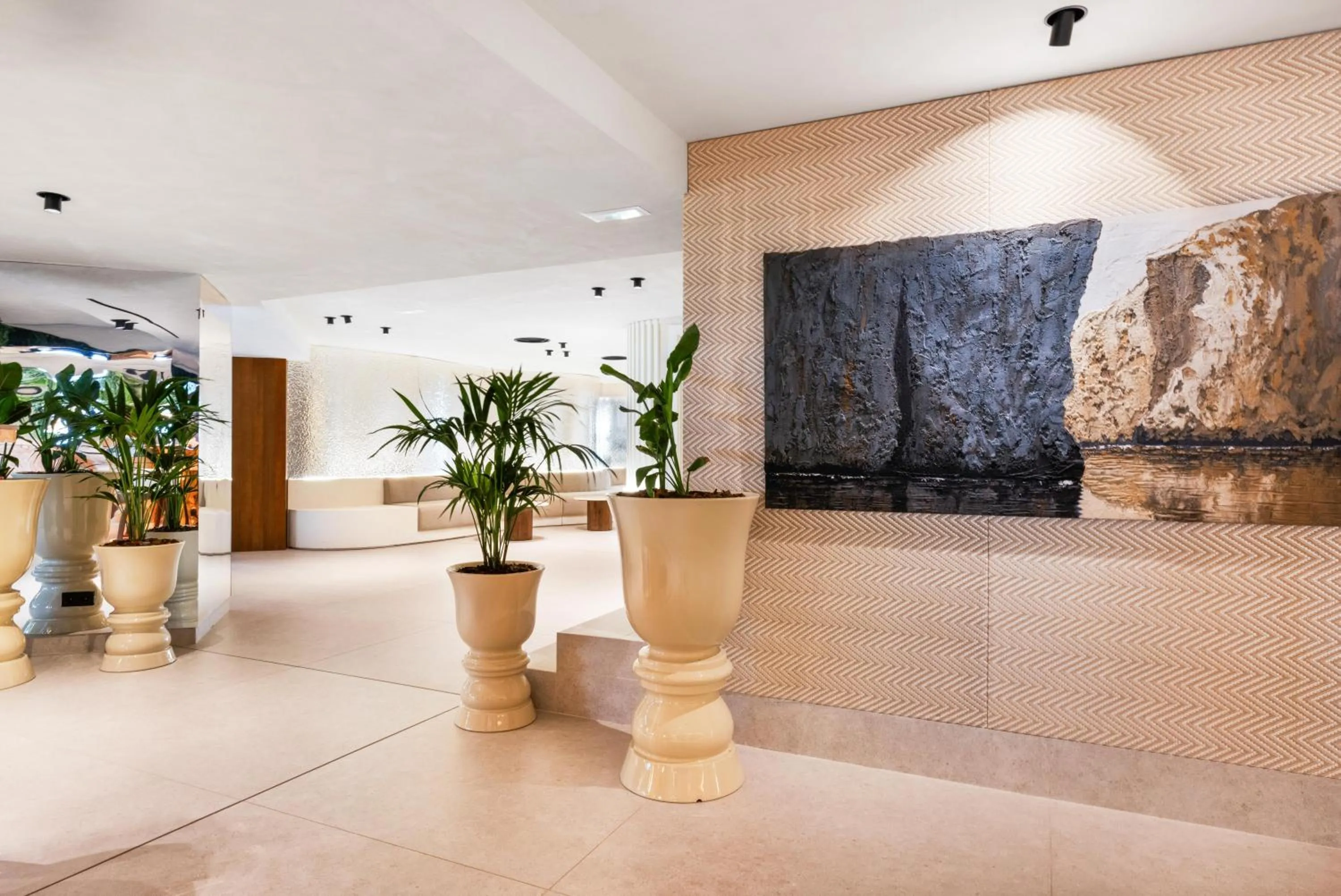 Lobby or reception in Hotel Aubamar Bali