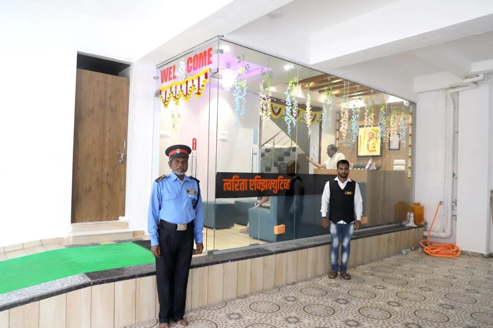 Staff in Twarita Executive Lodge