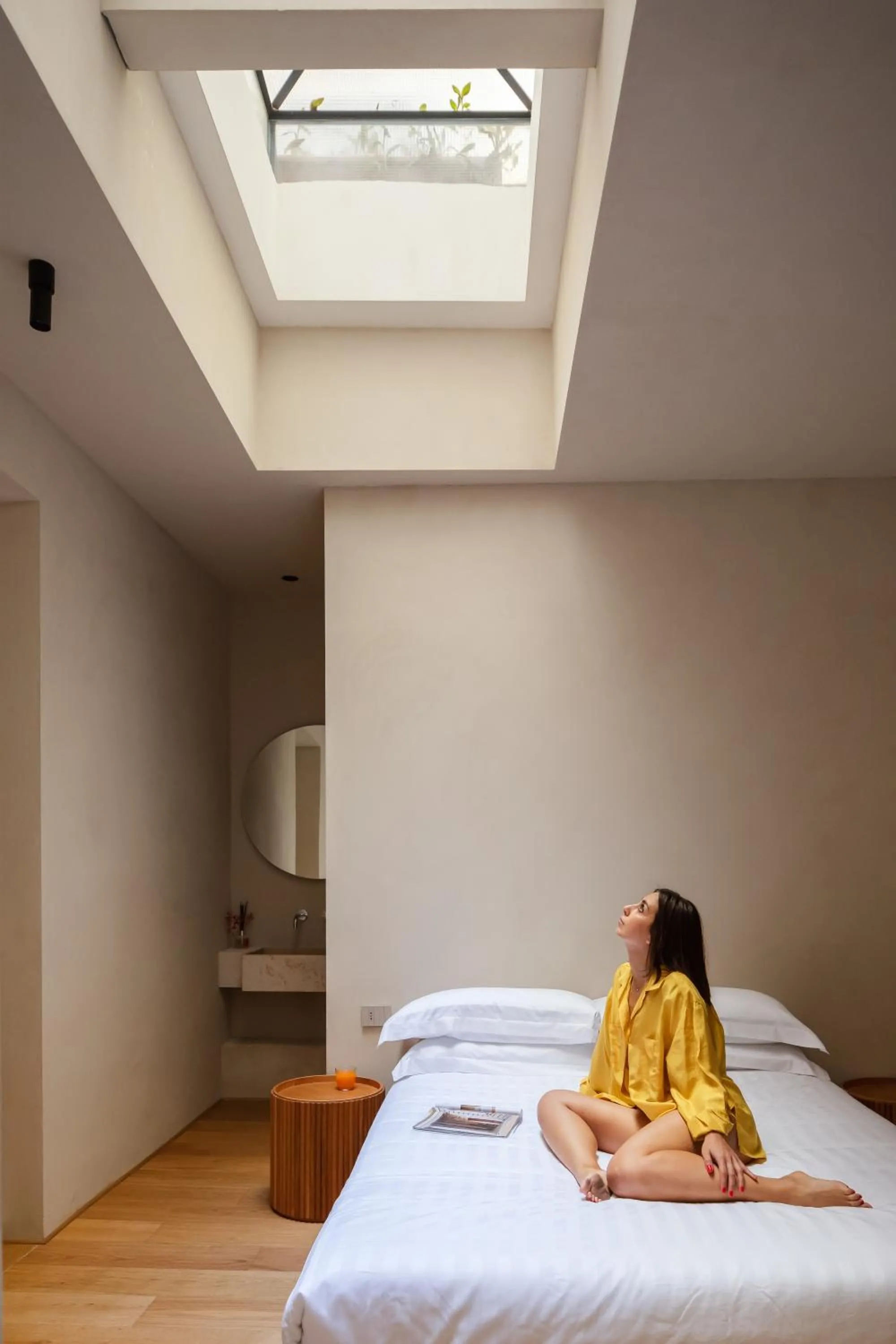 Bed in C10 Boutique Hotel