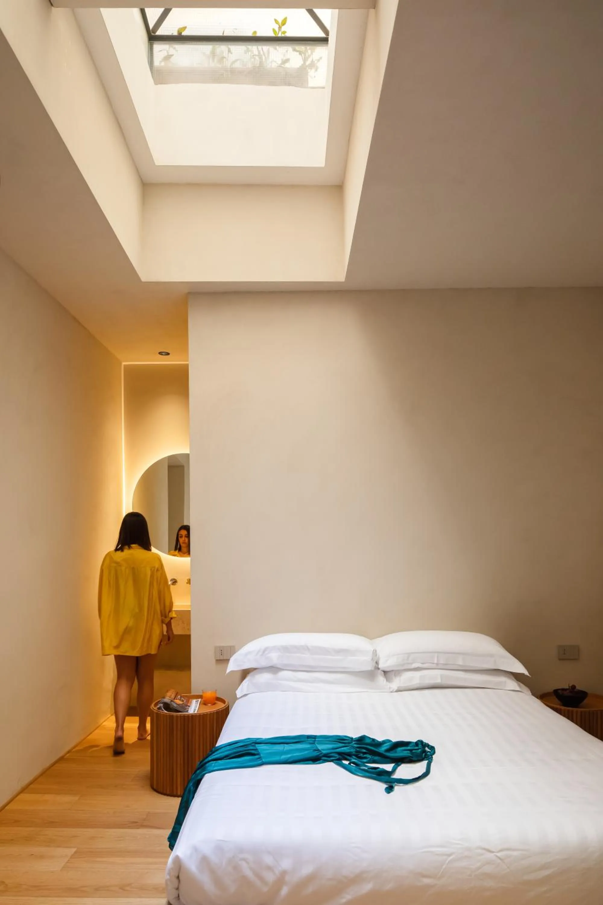 Bed in C10 Boutique Hotel