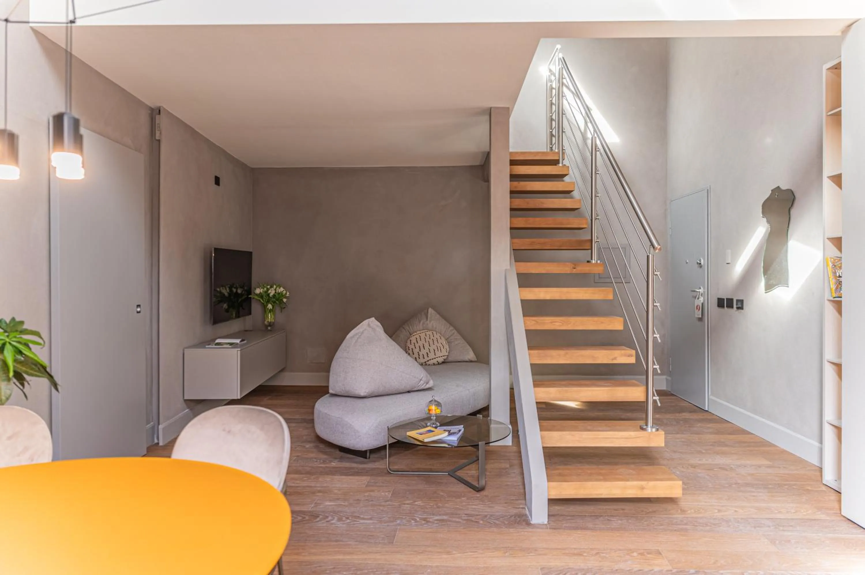 Seating area in Villa Conrad