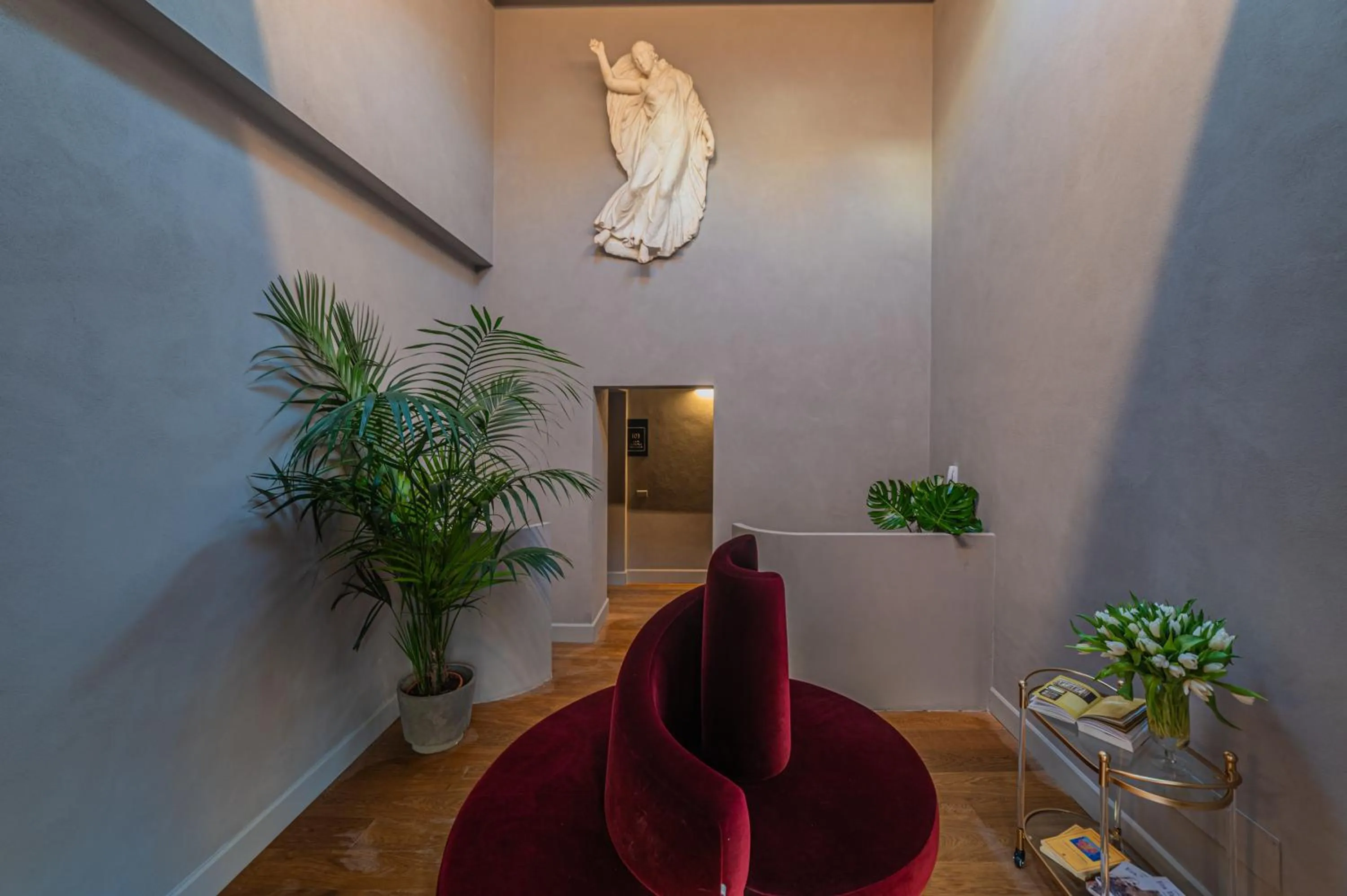 Decorative detail in Villa Conrad