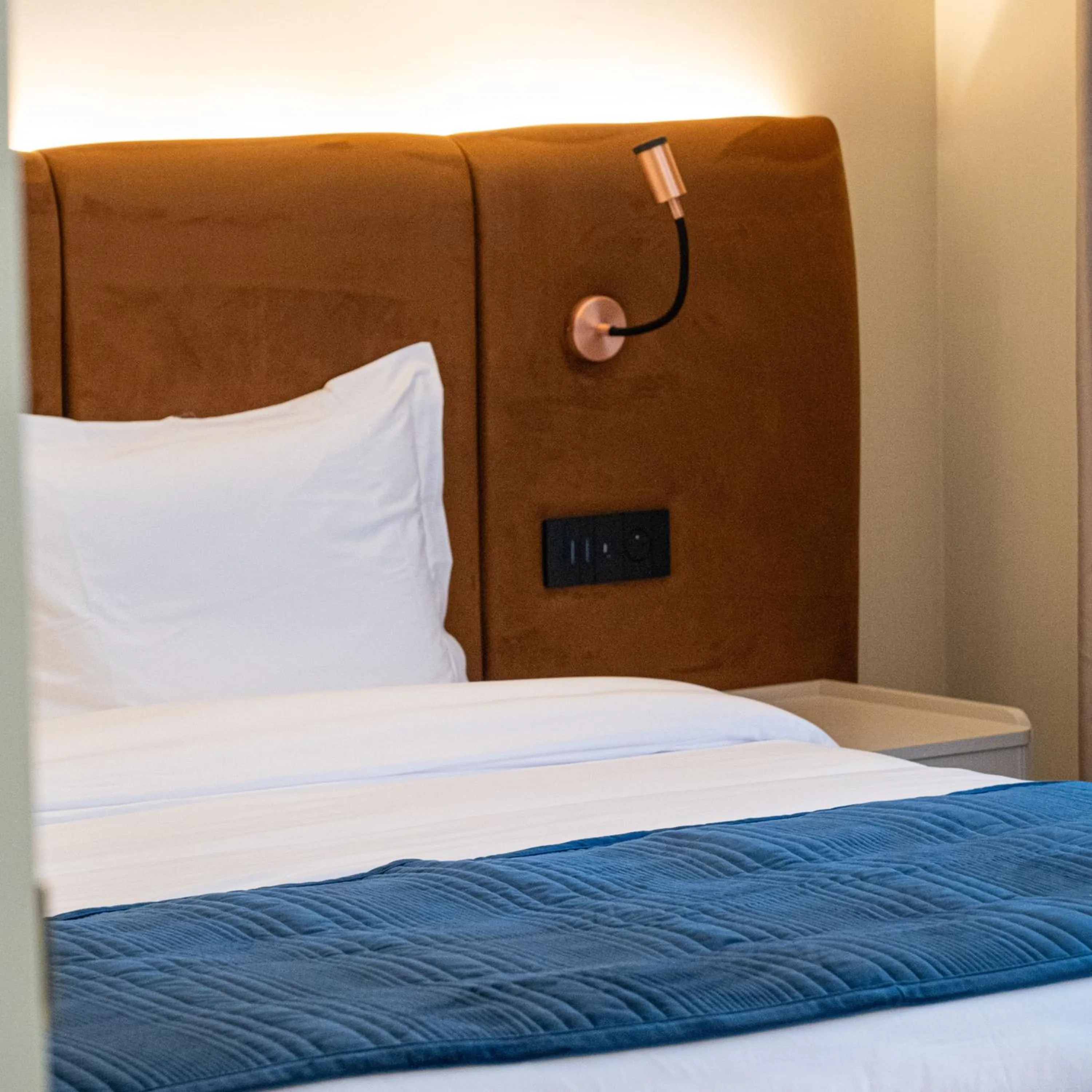 Bed in The Liman Hotel