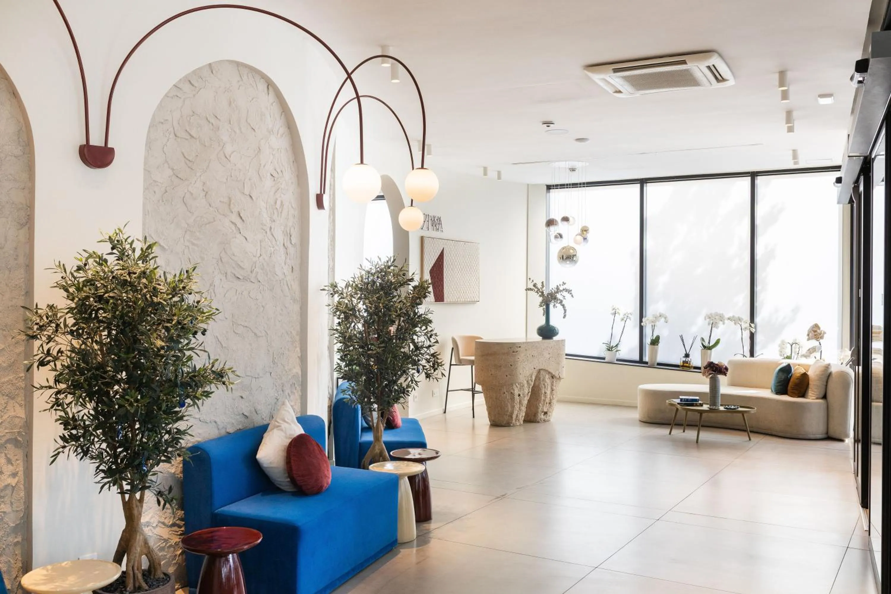 Lobby or reception in The Liman Hotel