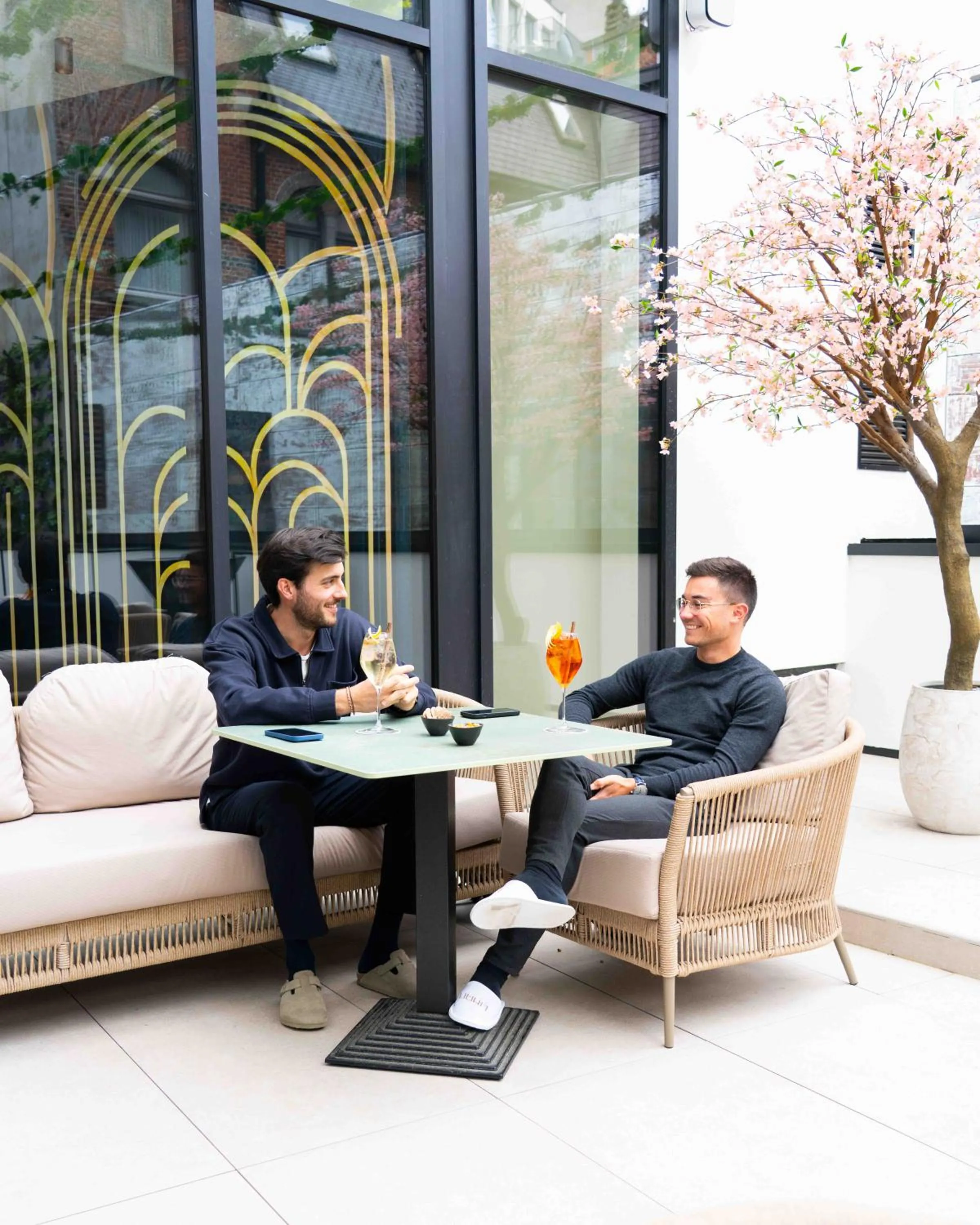 Patio in The Liman Hotel