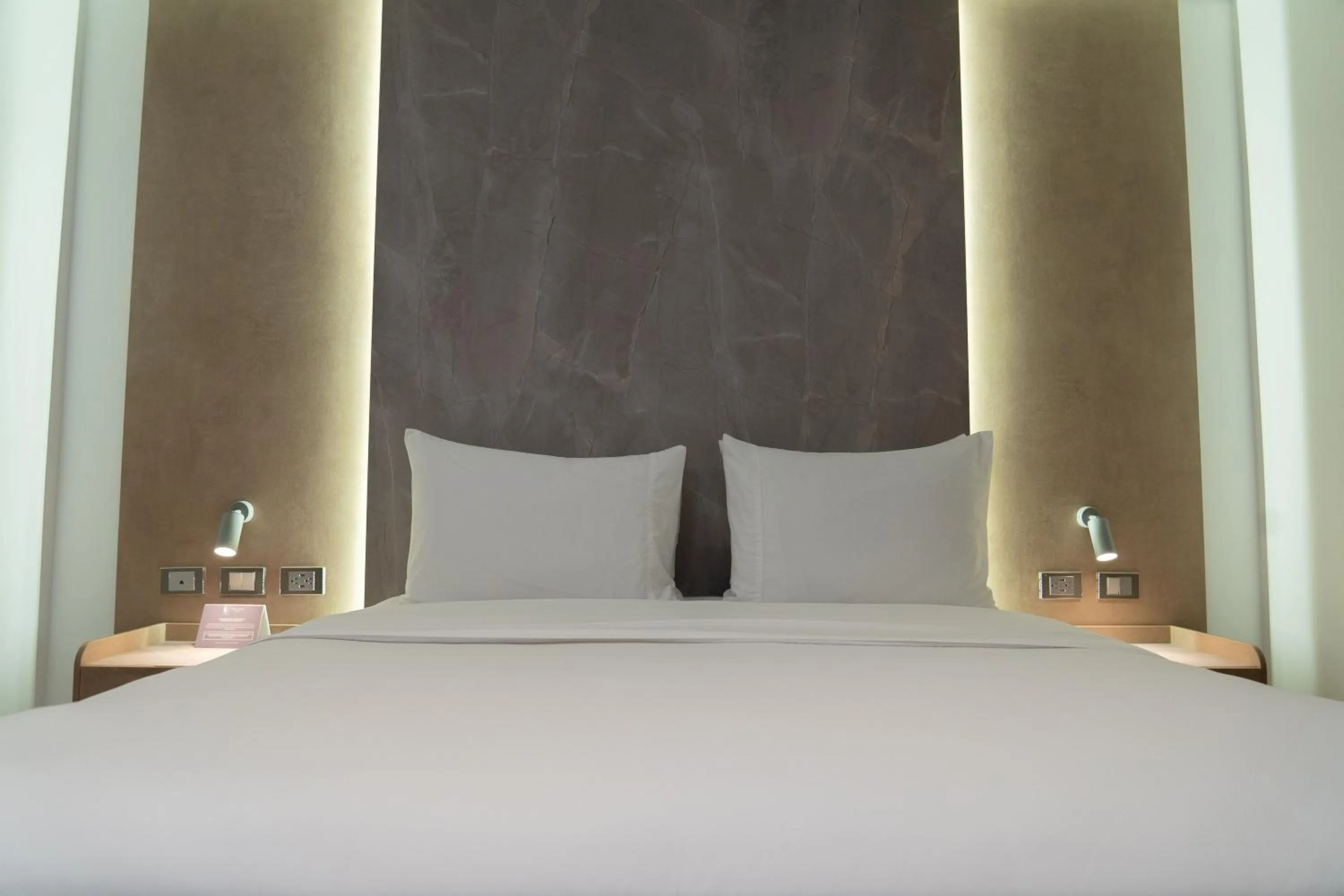 Bed in Delamar Hotel