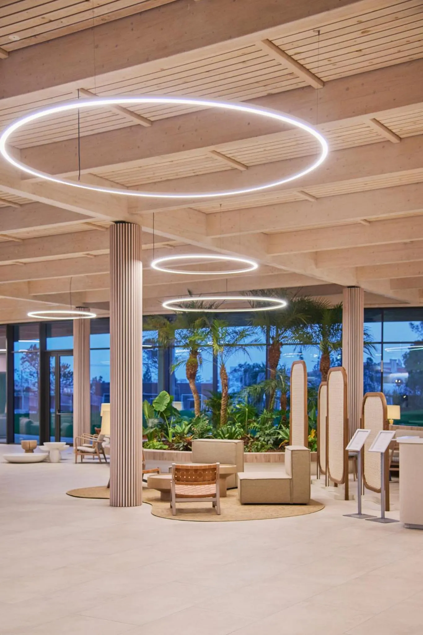 Seating area in The Editory by the Sea Lagos
