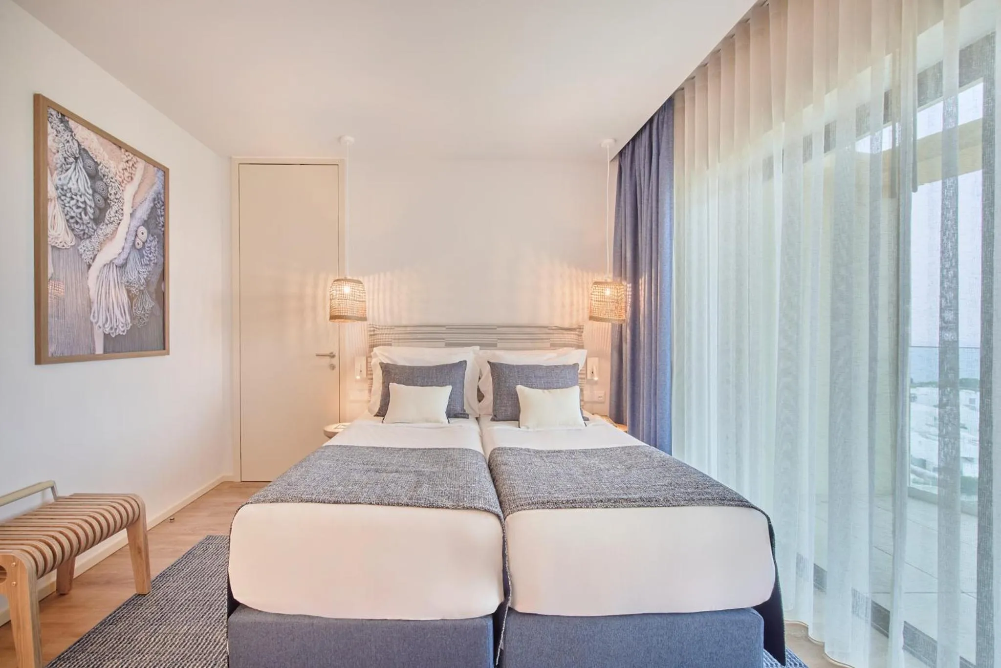 Bed in The Editory by the Sea Lagos