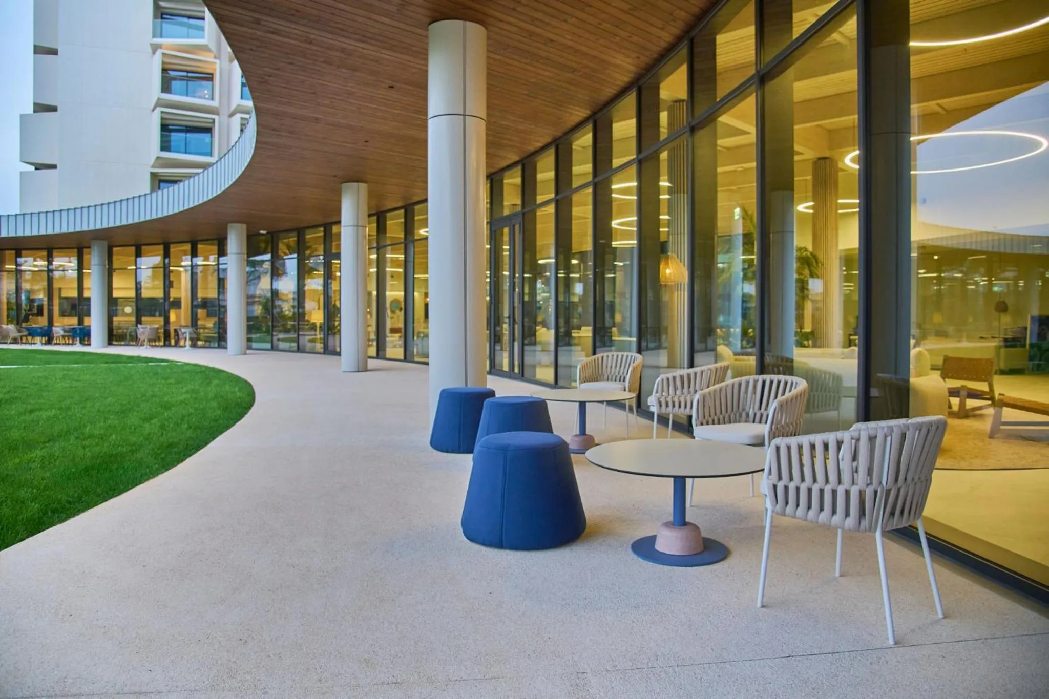 Patio in The Editory by the Sea Lagos