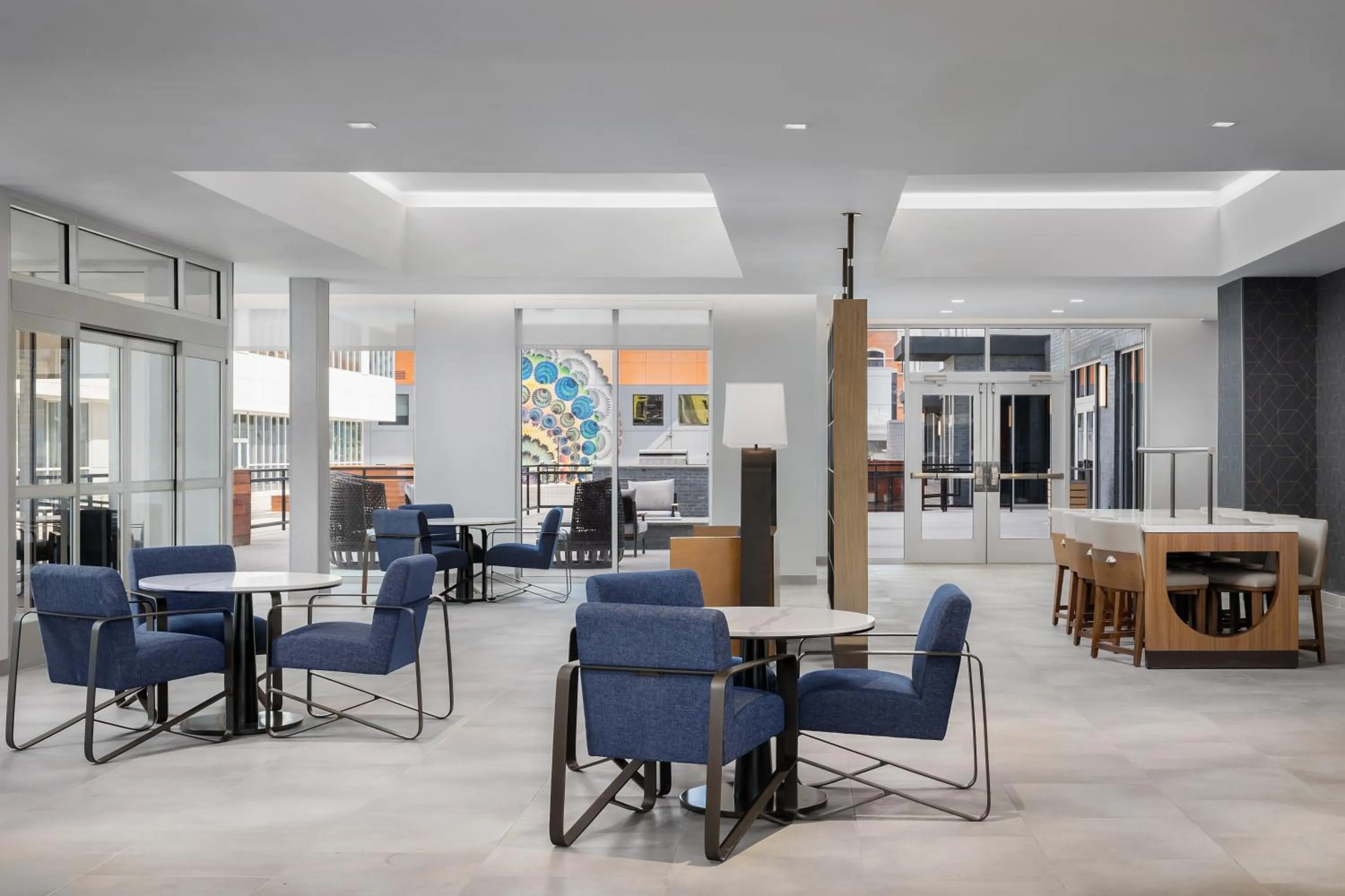 Lobby or reception in Homewood Suites By Hilton Newport Cincinnati