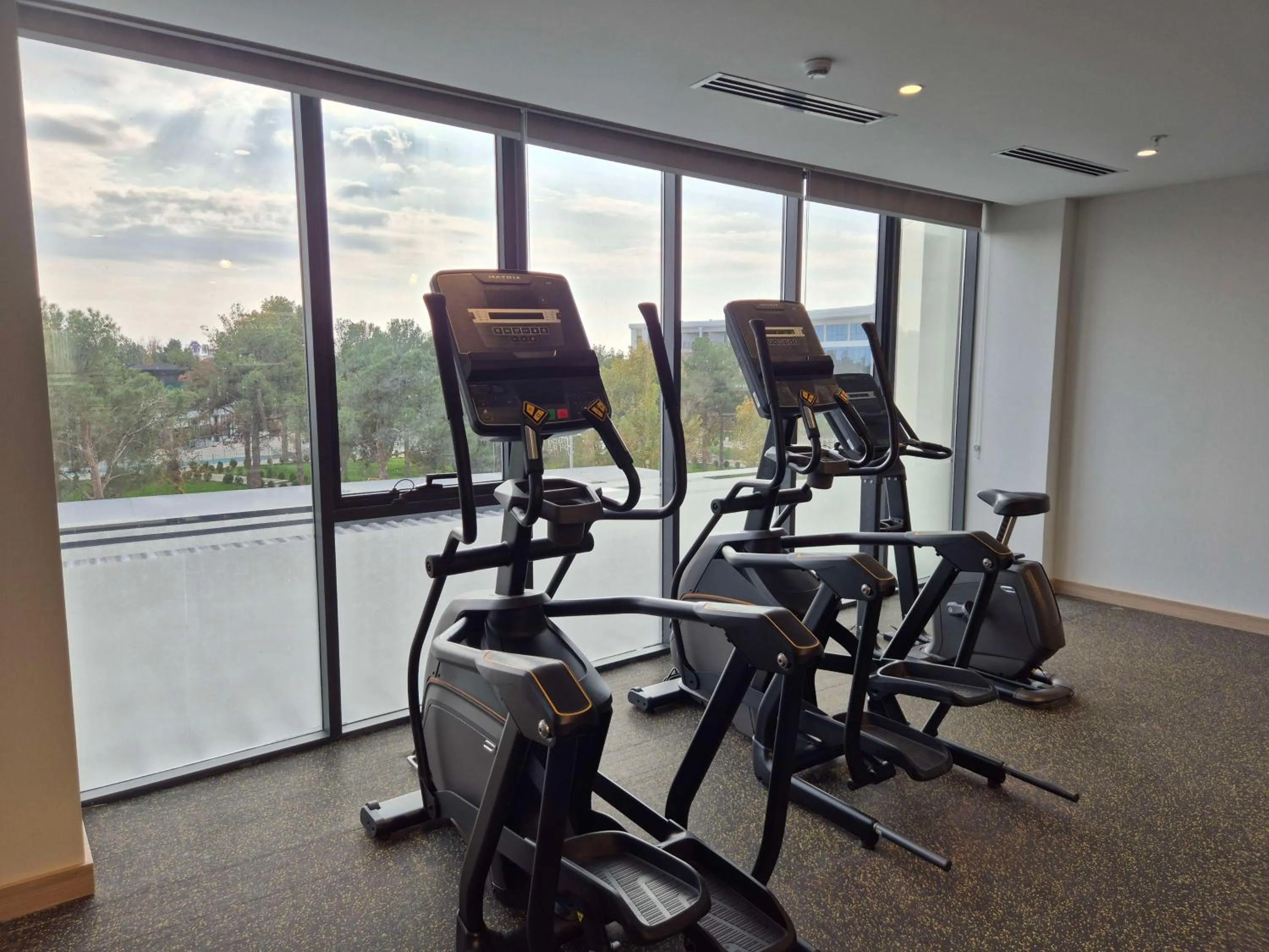 Fitness centre/facilities in Hilton Garden Inn Termez Airitom