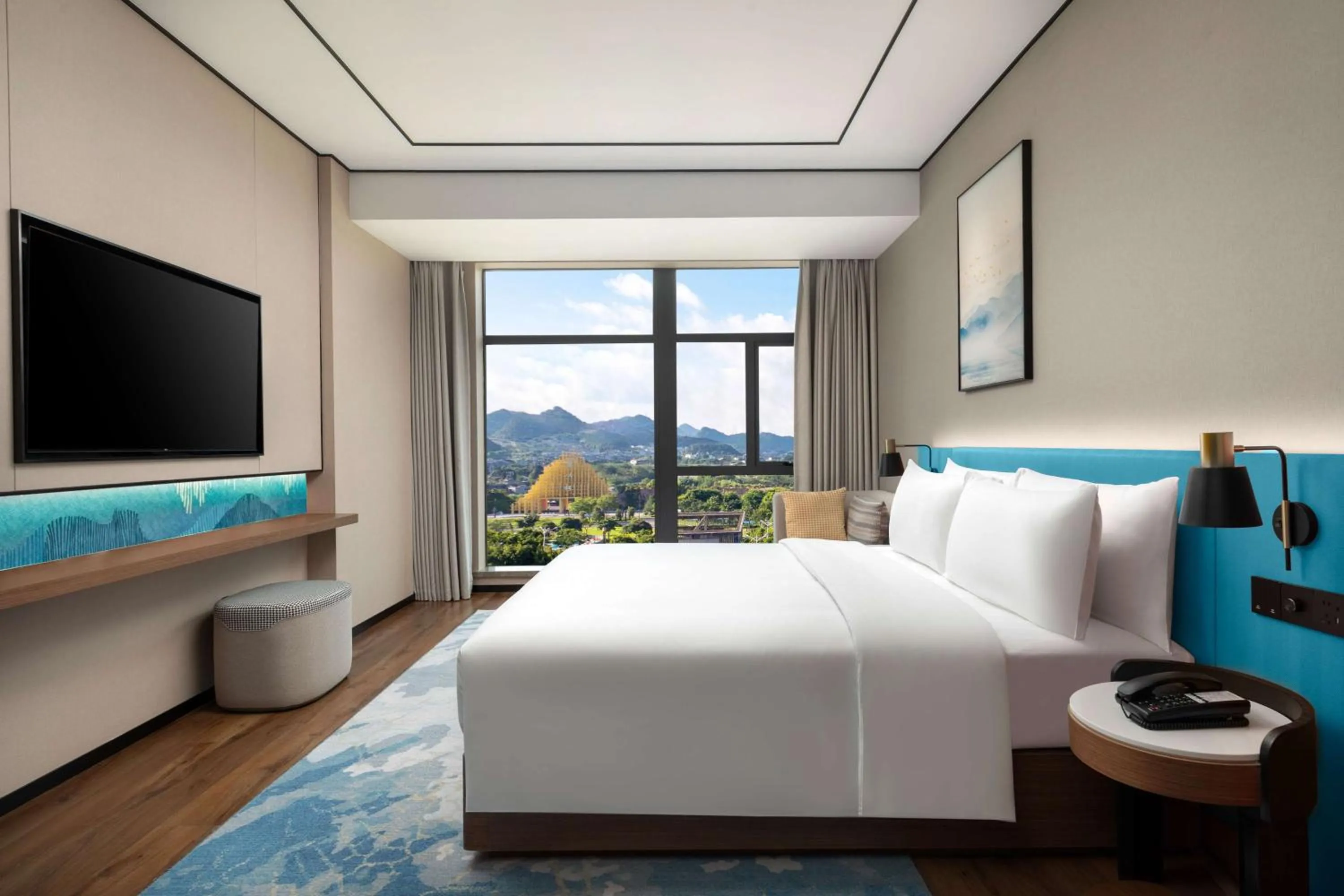 Bed in Hilton Garden Inn Xingyi Wanfenglin