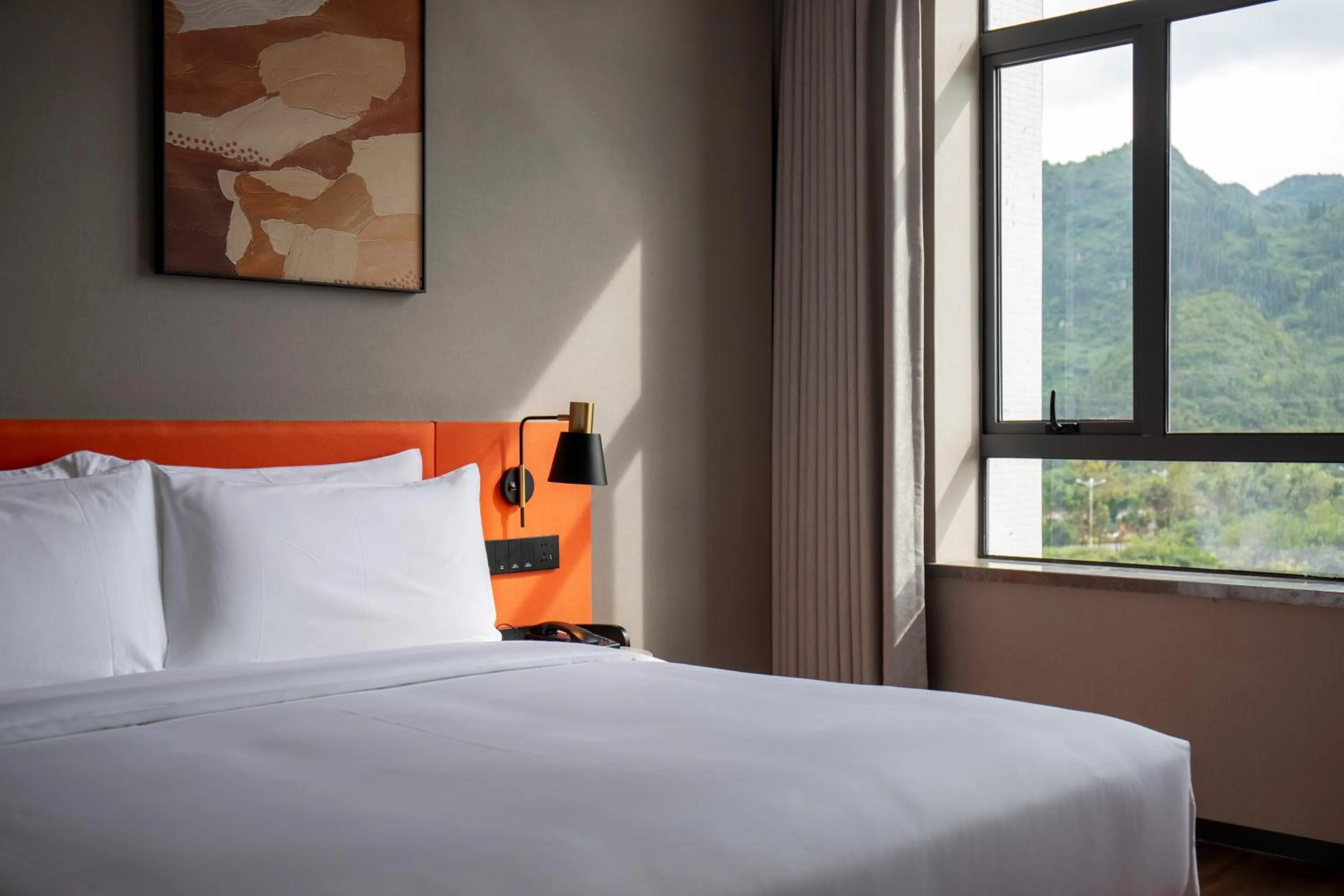 Bed in Hilton Garden Inn Xingyi Wanfenglin