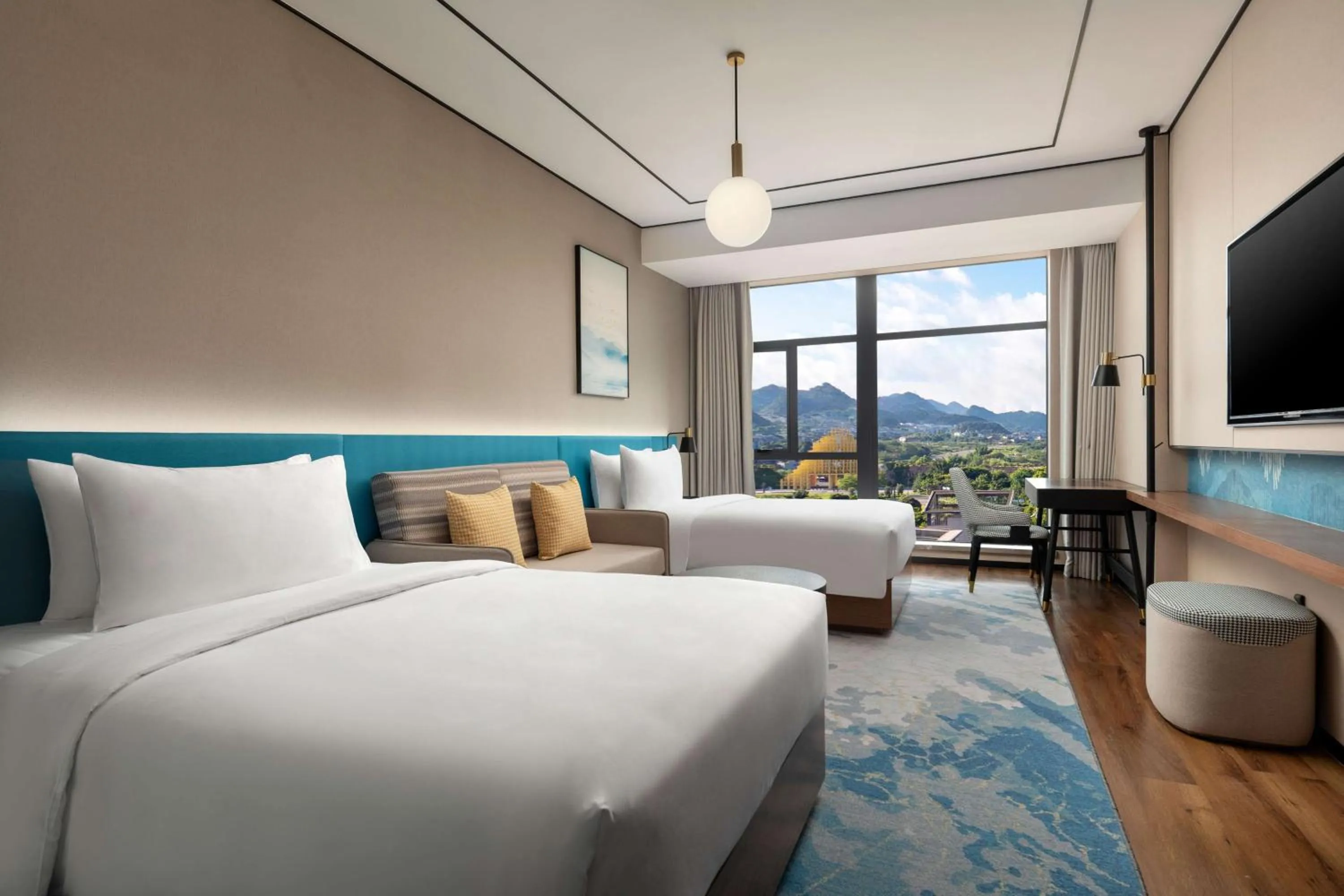 Bed in Hilton Garden Inn Xingyi Wanfenglin