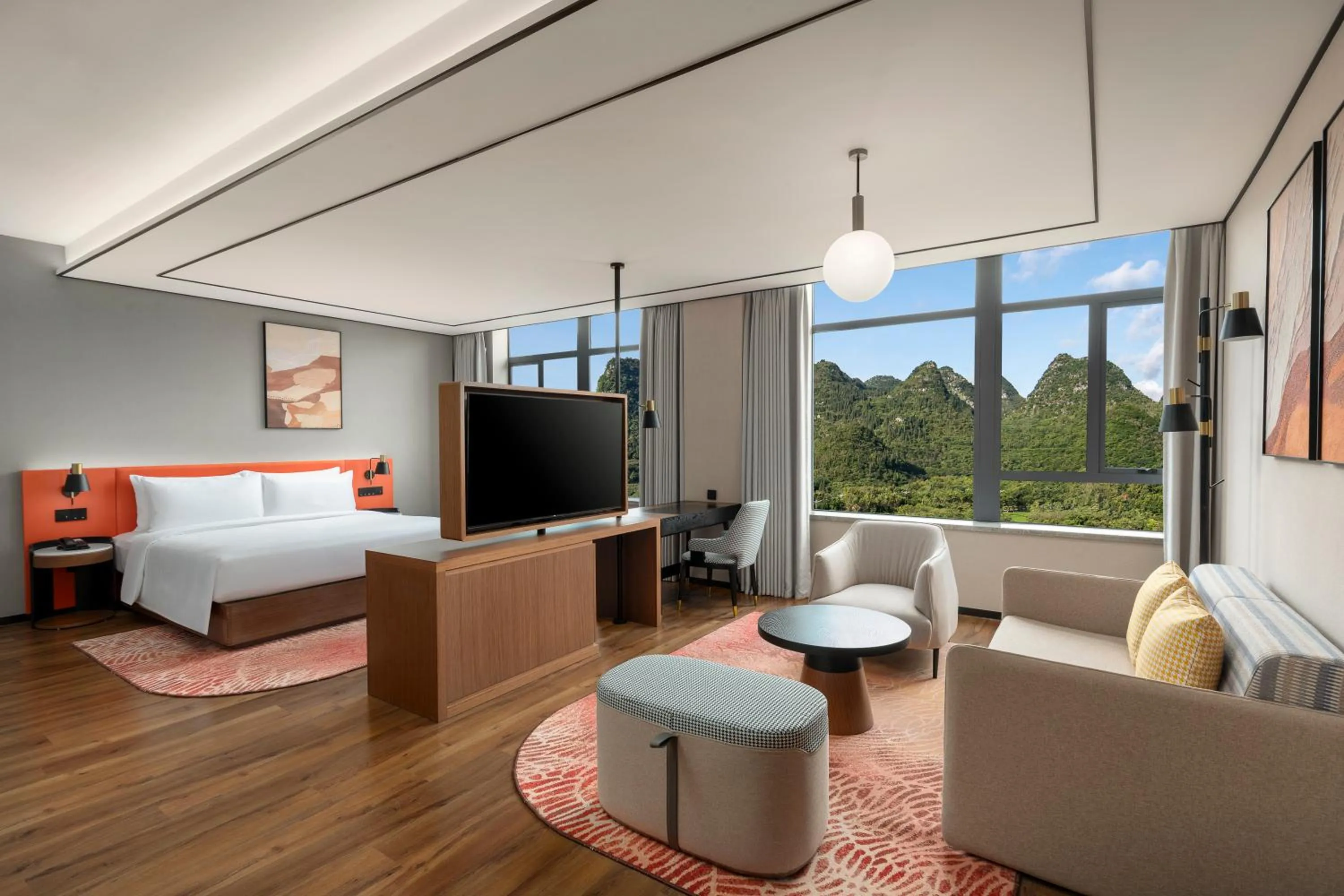 Bed in Hilton Garden Inn Xingyi Wanfenglin