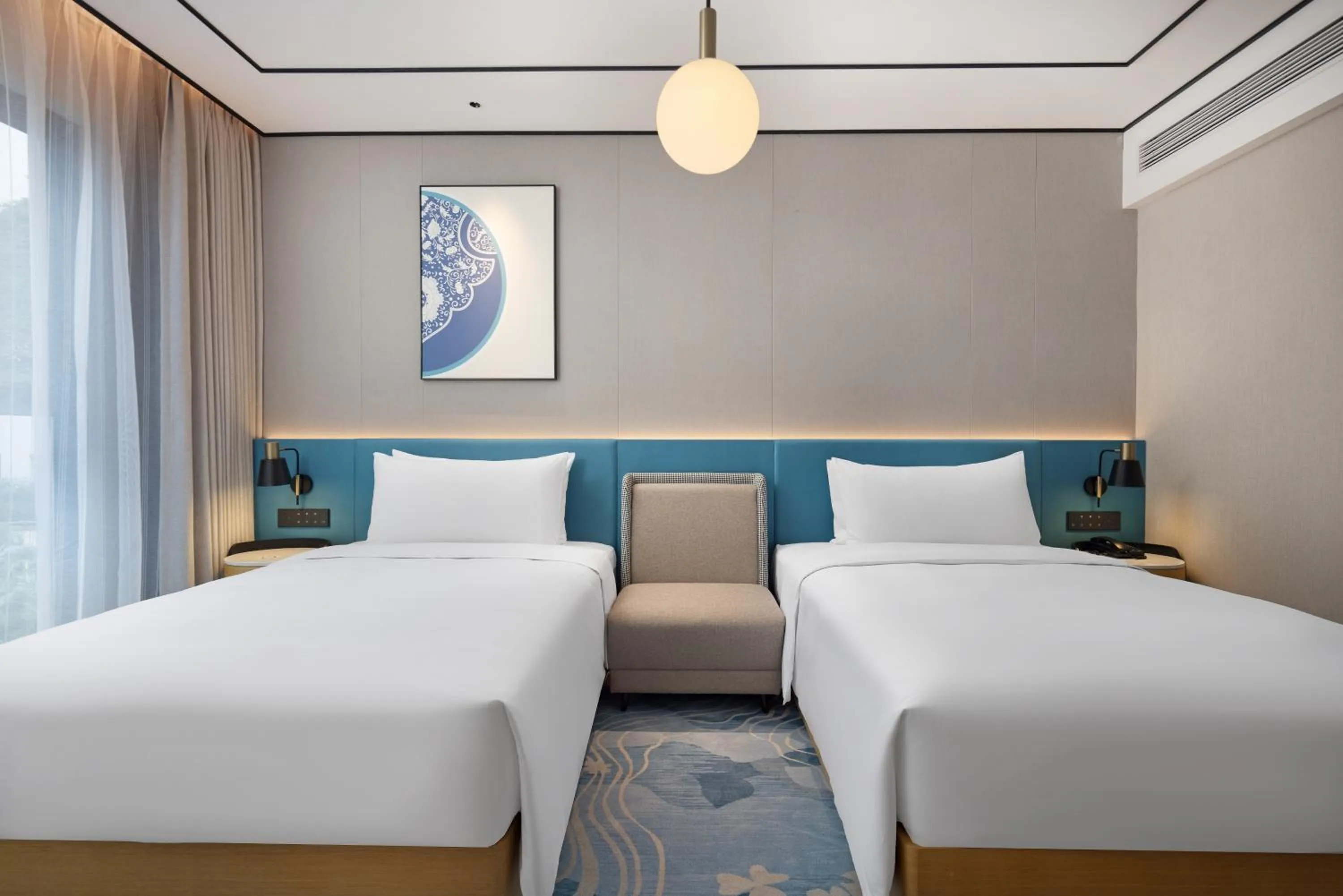 Bedroom, Bed in Hilton Garden Inn Dali Ancient City