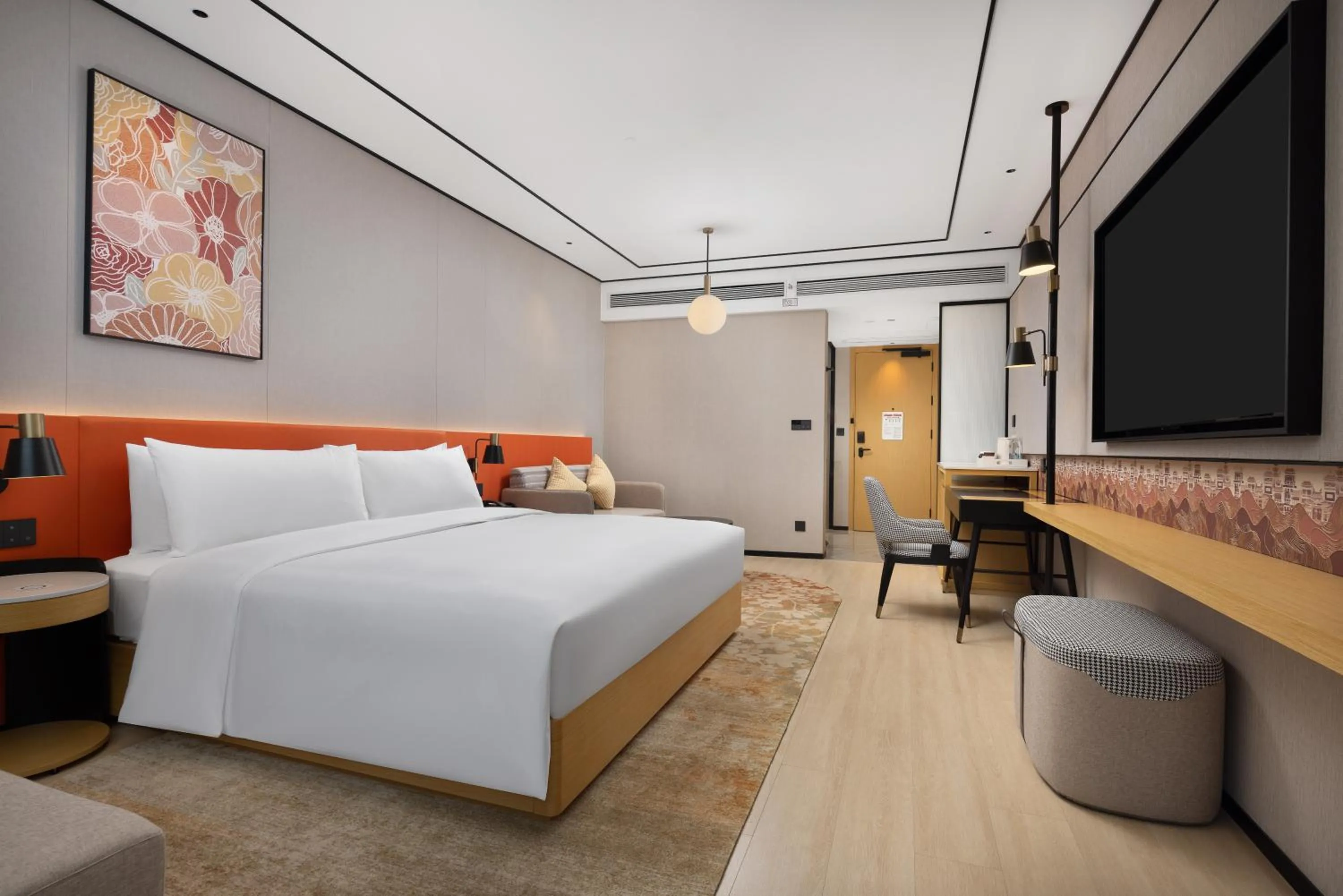 Bedroom, Bed in Hilton Garden Inn Dali Ancient City