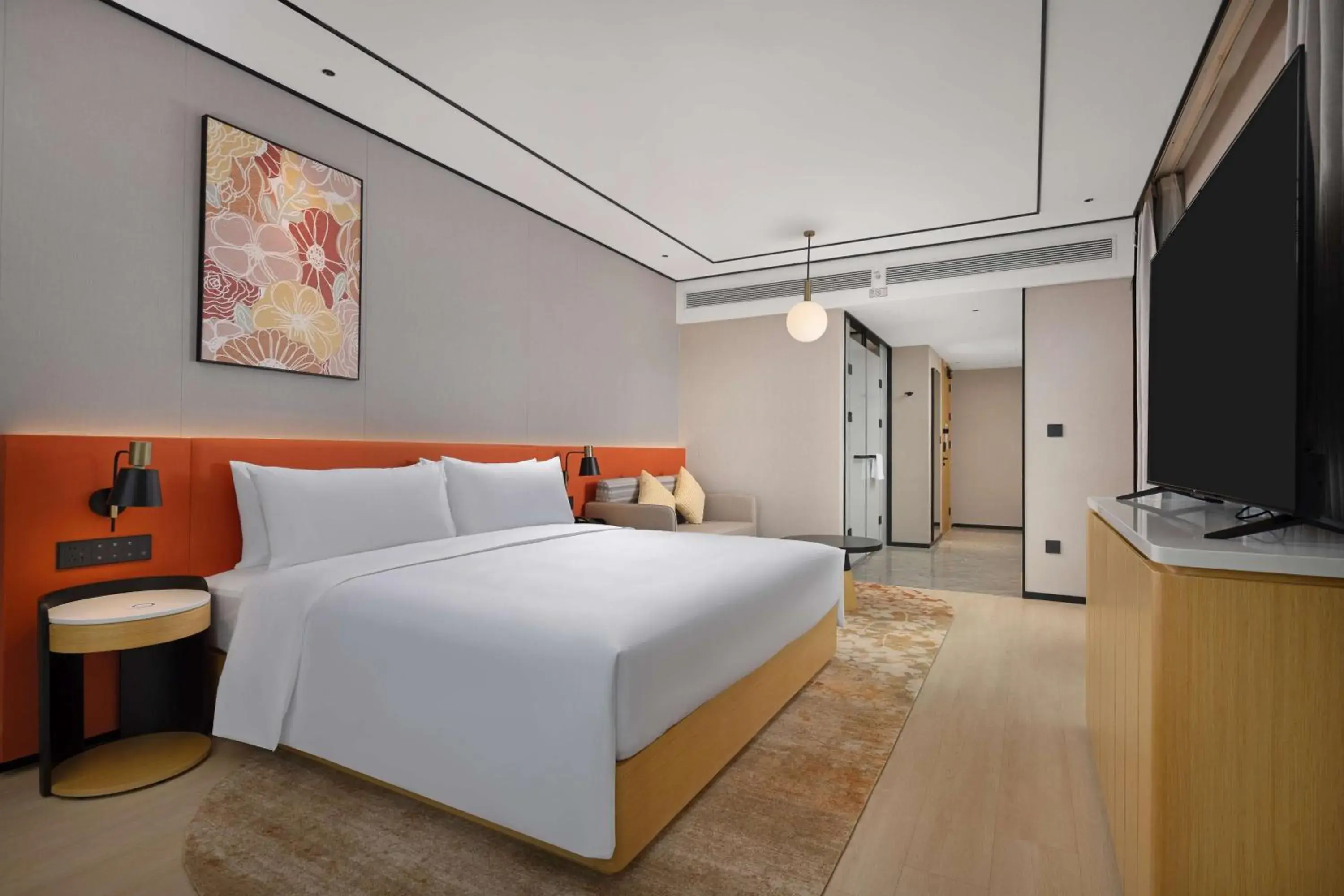 Deluxe King Room in Hilton Garden Inn Dali Ancient City Deluxe King Room in Hilton Garden Inn Dali Ancient City