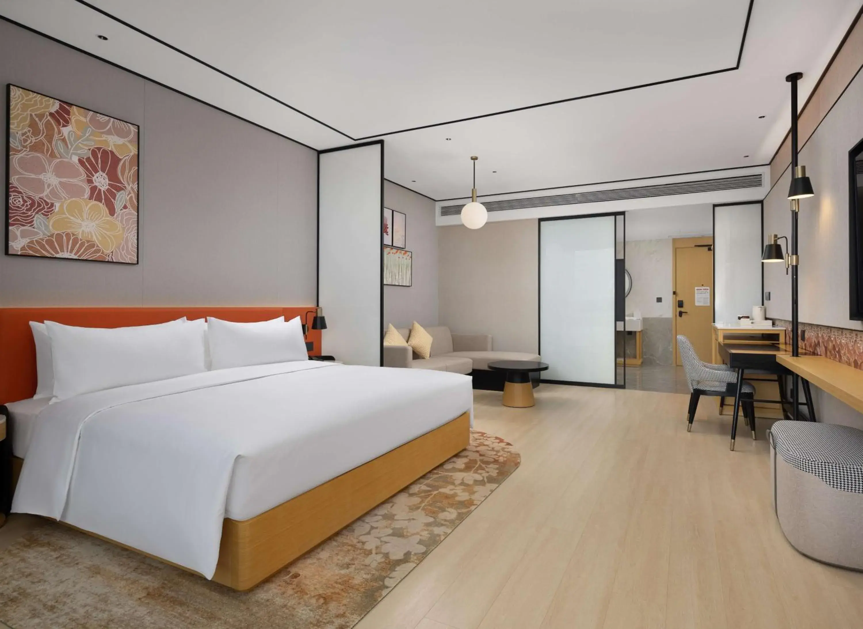 Premium King Room with Sofa Bed in Hilton Garden Inn Dali Ancient City Premium King Room with Sofa Bed in Hilton Garden Inn Dali Ancient City