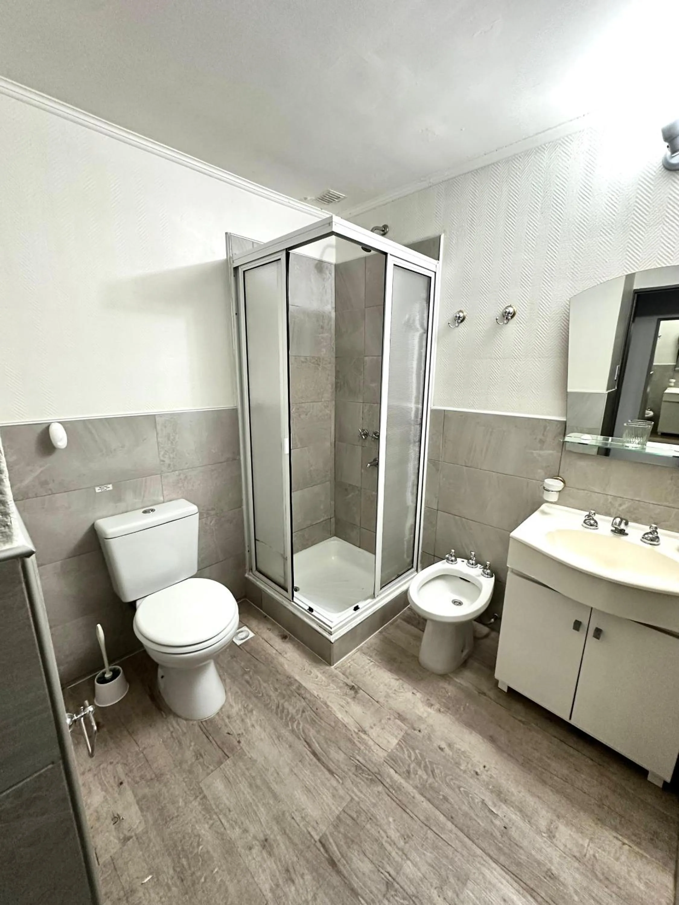 Bathroom in Hostal malvinas