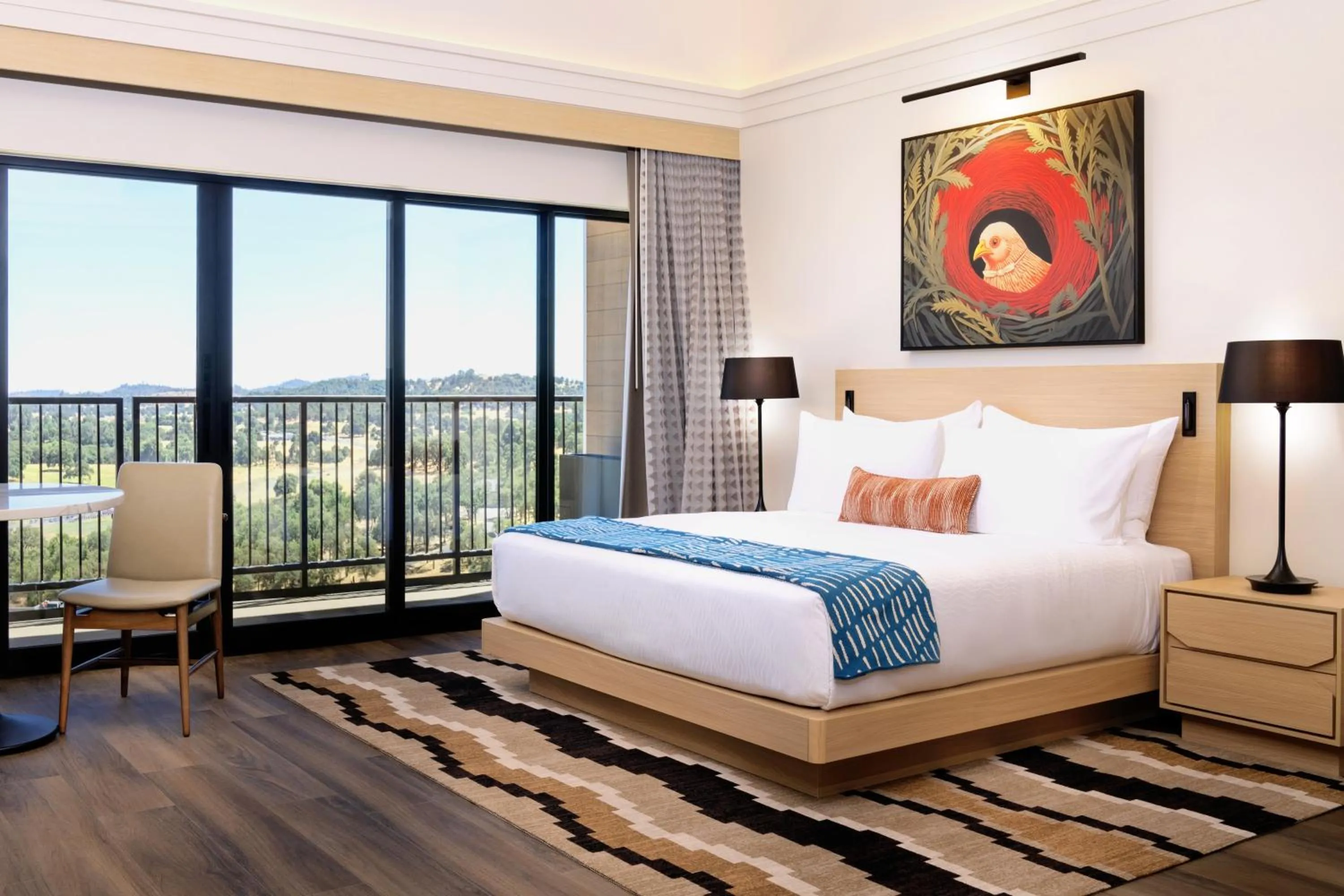 Bed in Chicken Ranch Casino Resort