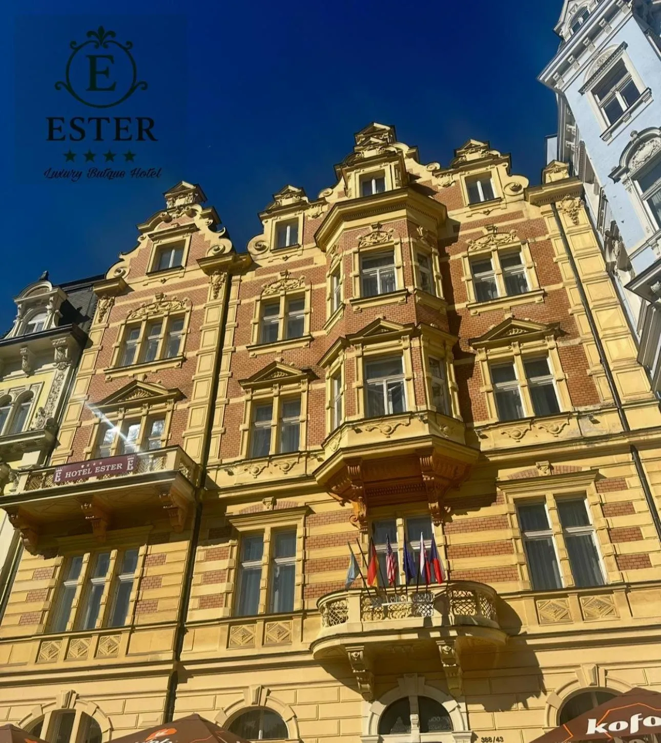 Property building in Hotel Ester