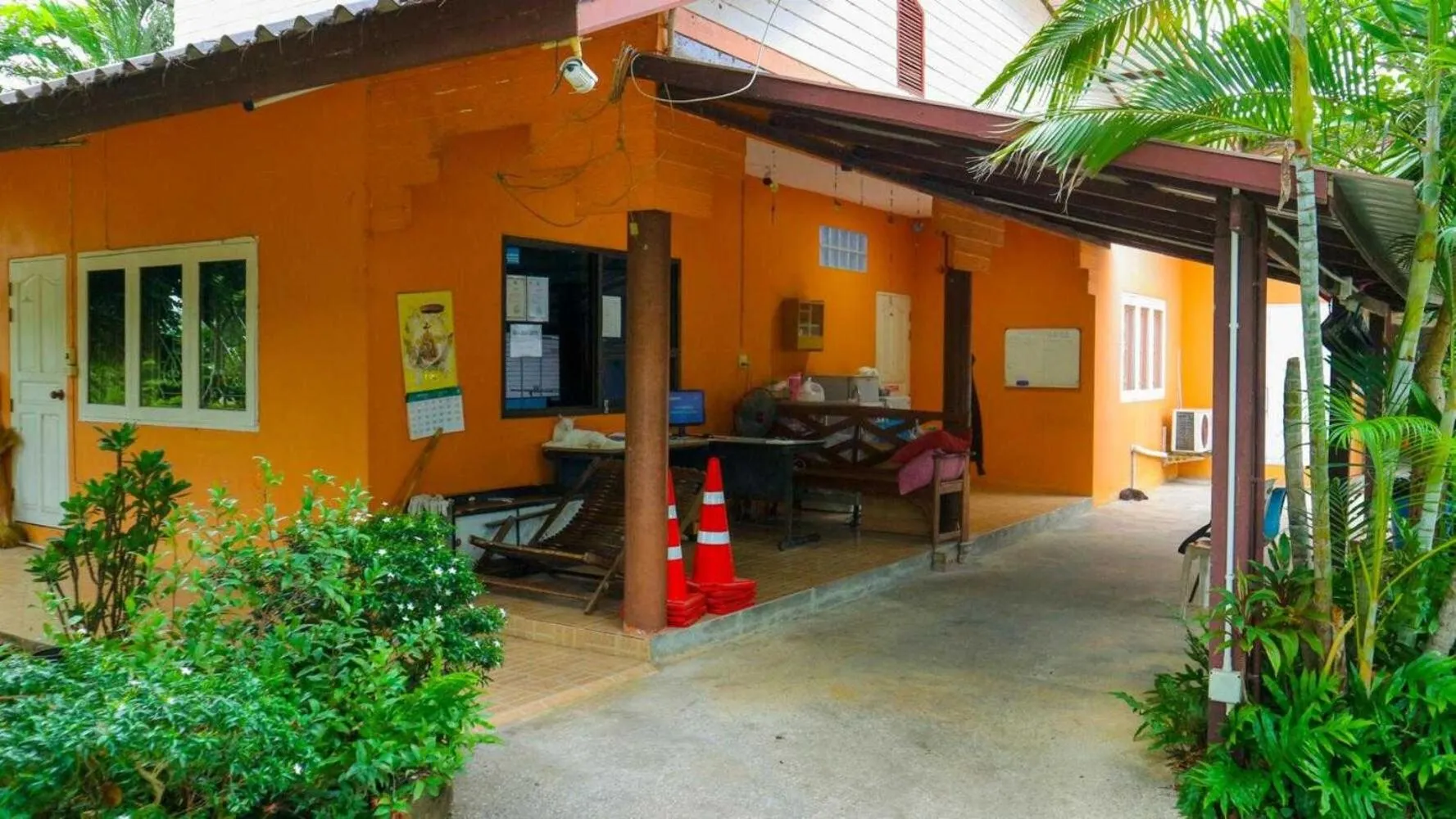 Facade/entrance in The Moon Resort Phetchaburi