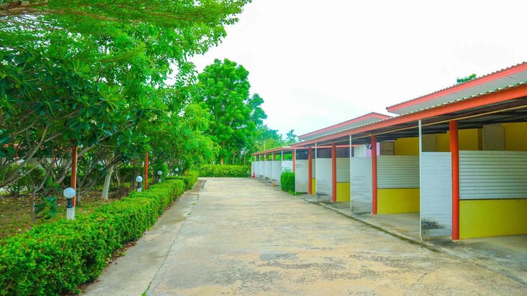 Facade/entrance in The Moon Resort Phetchaburi