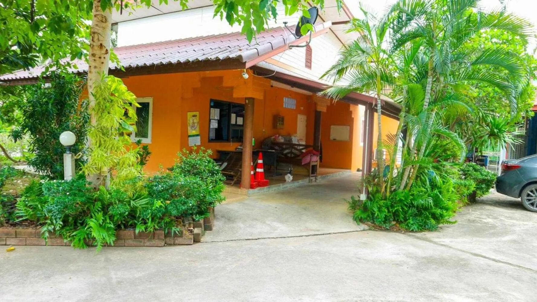 Facade/entrance in The Moon Resort Phetchaburi