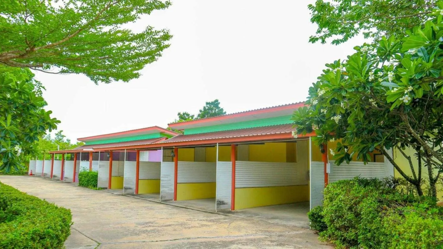 Facade/entrance in The Moon Resort Phetchaburi