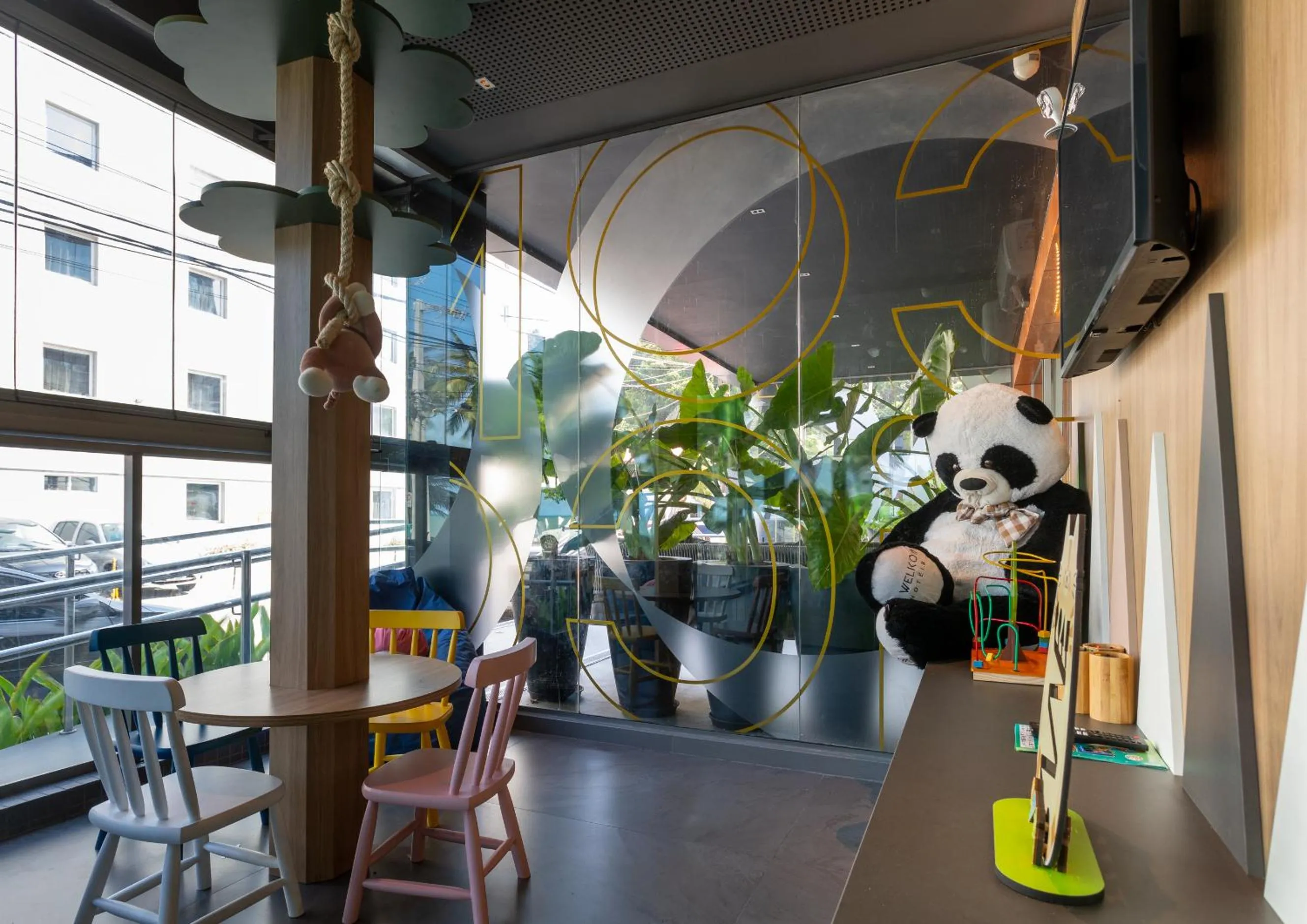 Seating area in Icon Hotel by Welkom