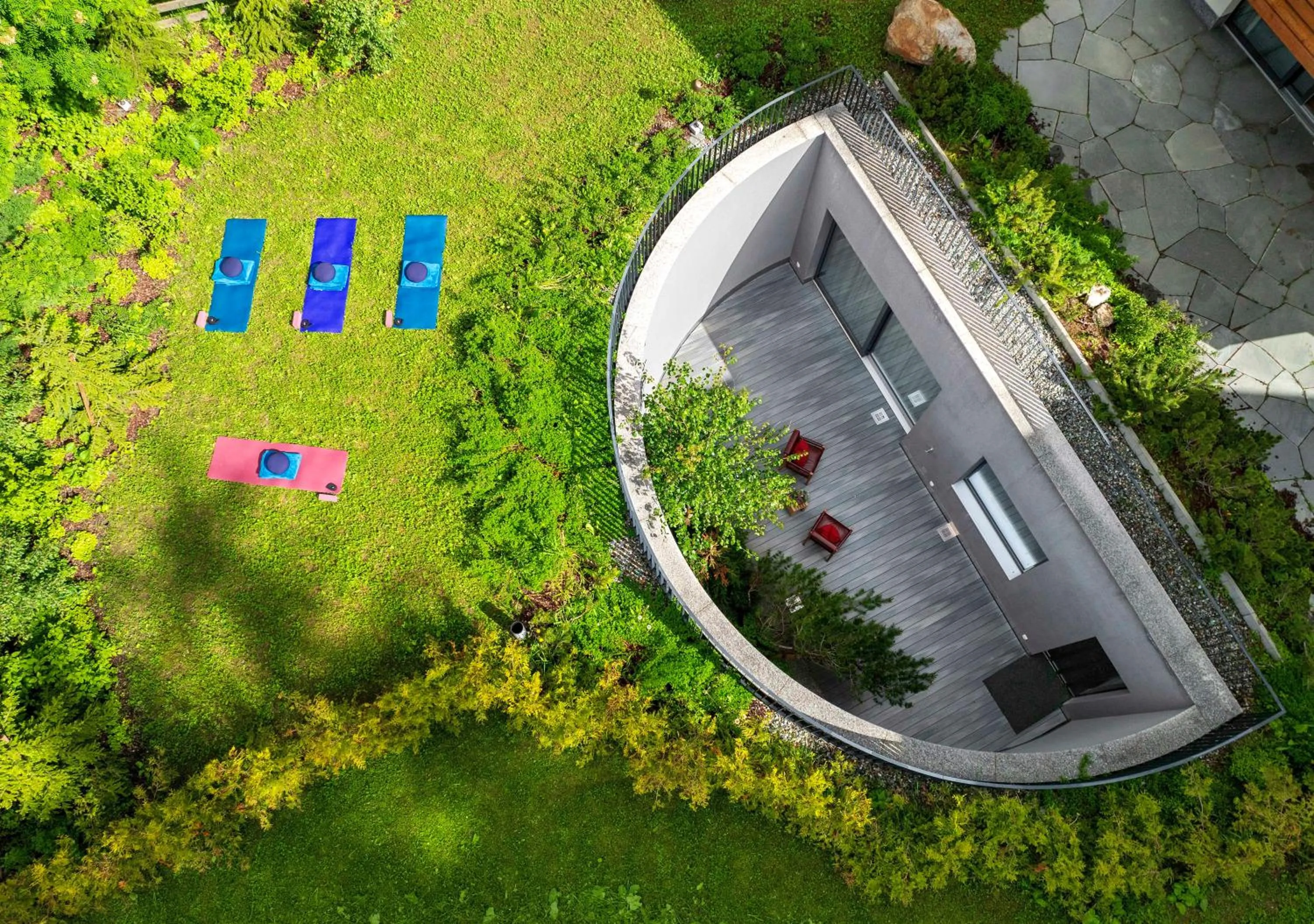 Garden in The Capra Saas-Fee