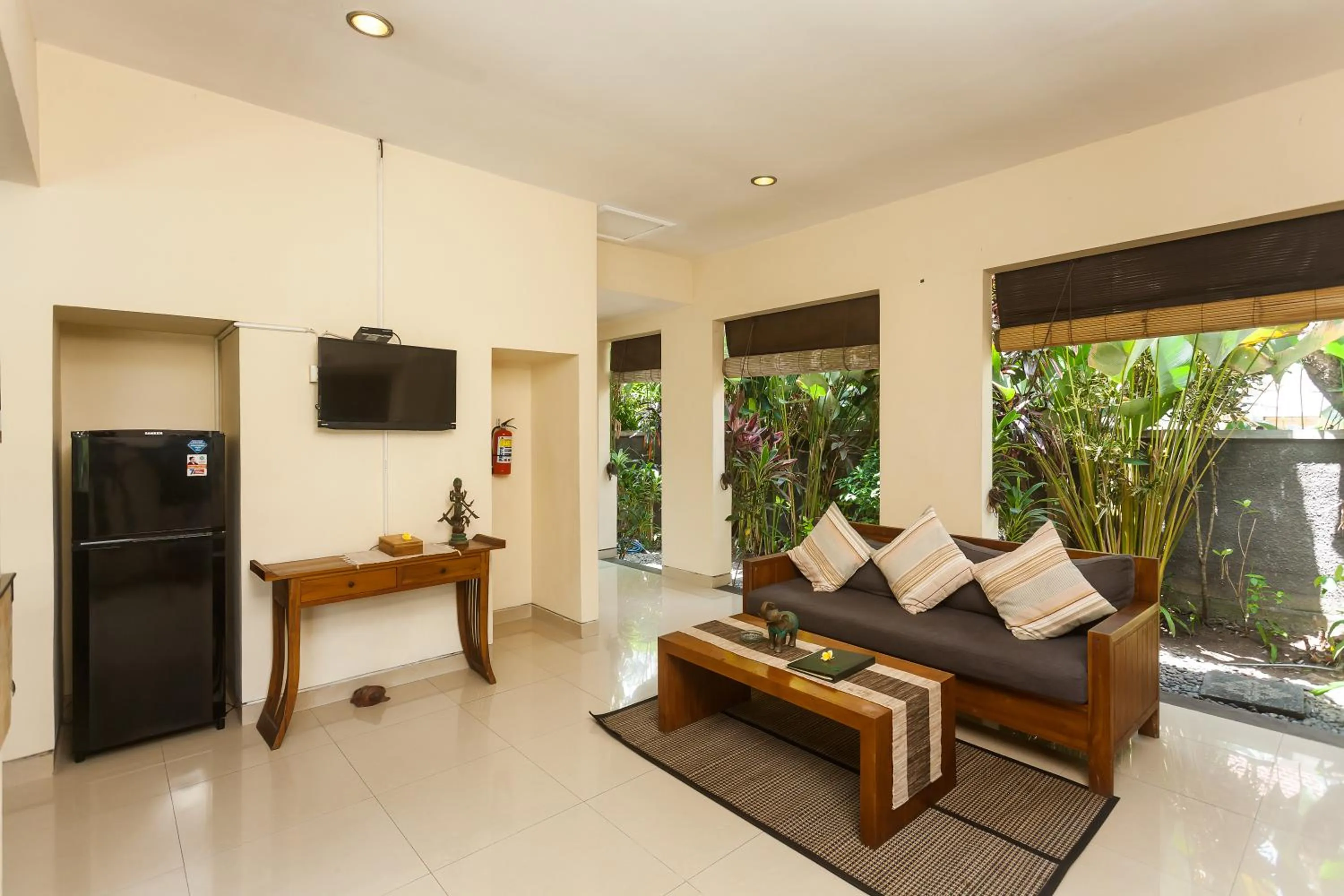 Seating area in Kadiga Villas Ubud by GenuineHost