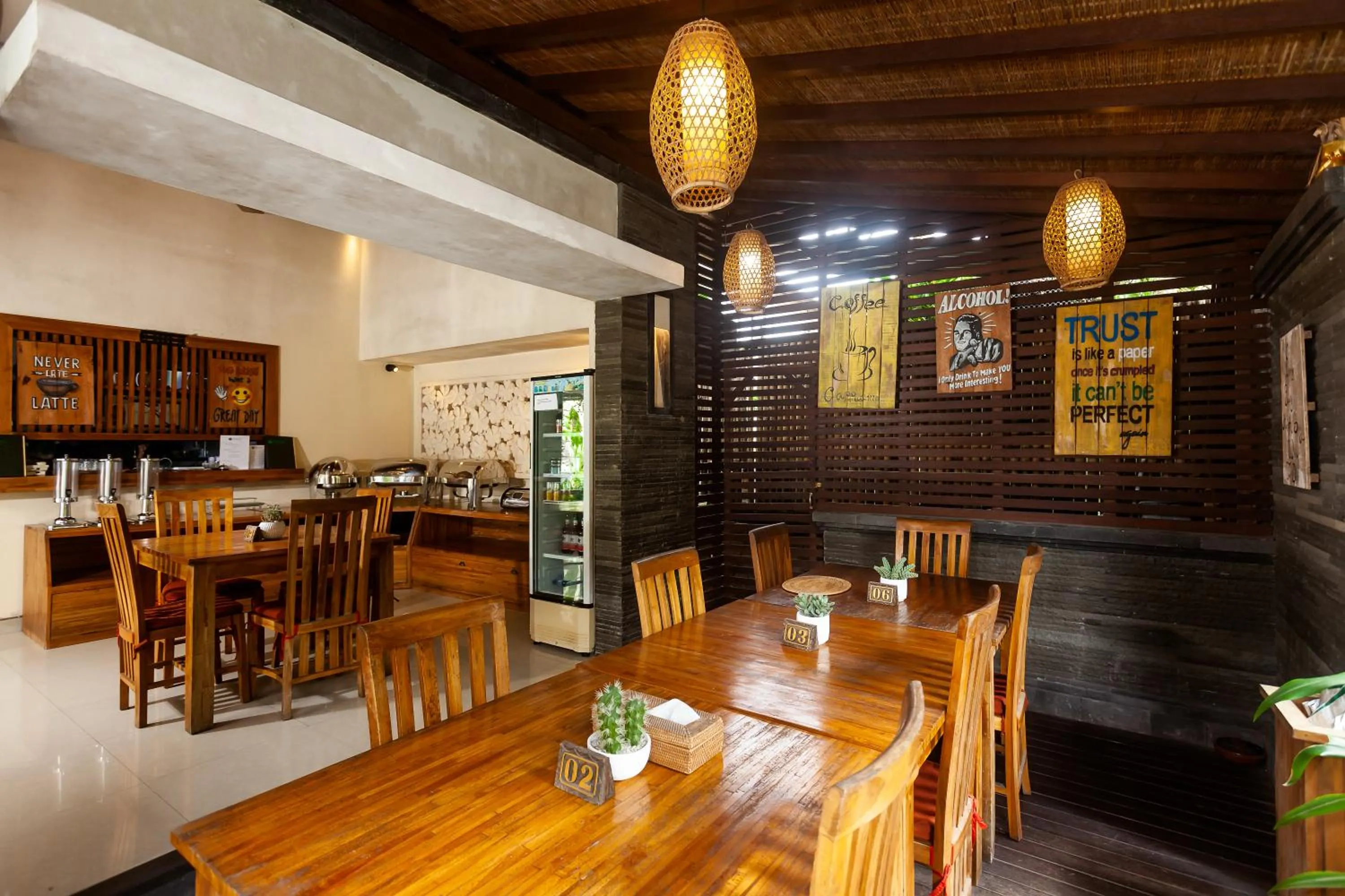 Restaurant/places to eat in Kadiga Villas Ubud by GenuineHost