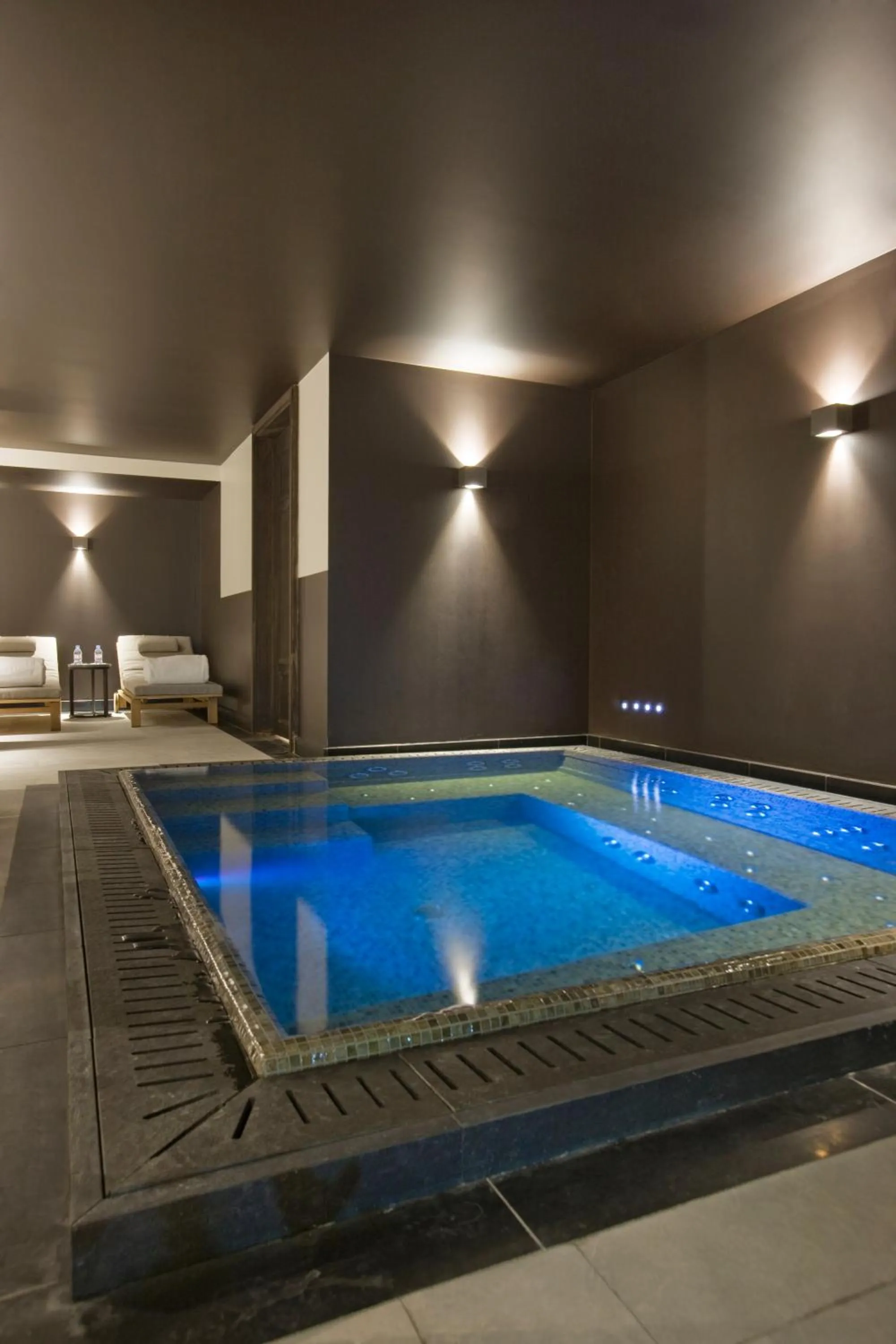 Spa and wellness centre/facilities in Apogée Courchevel, Oetker Hotels