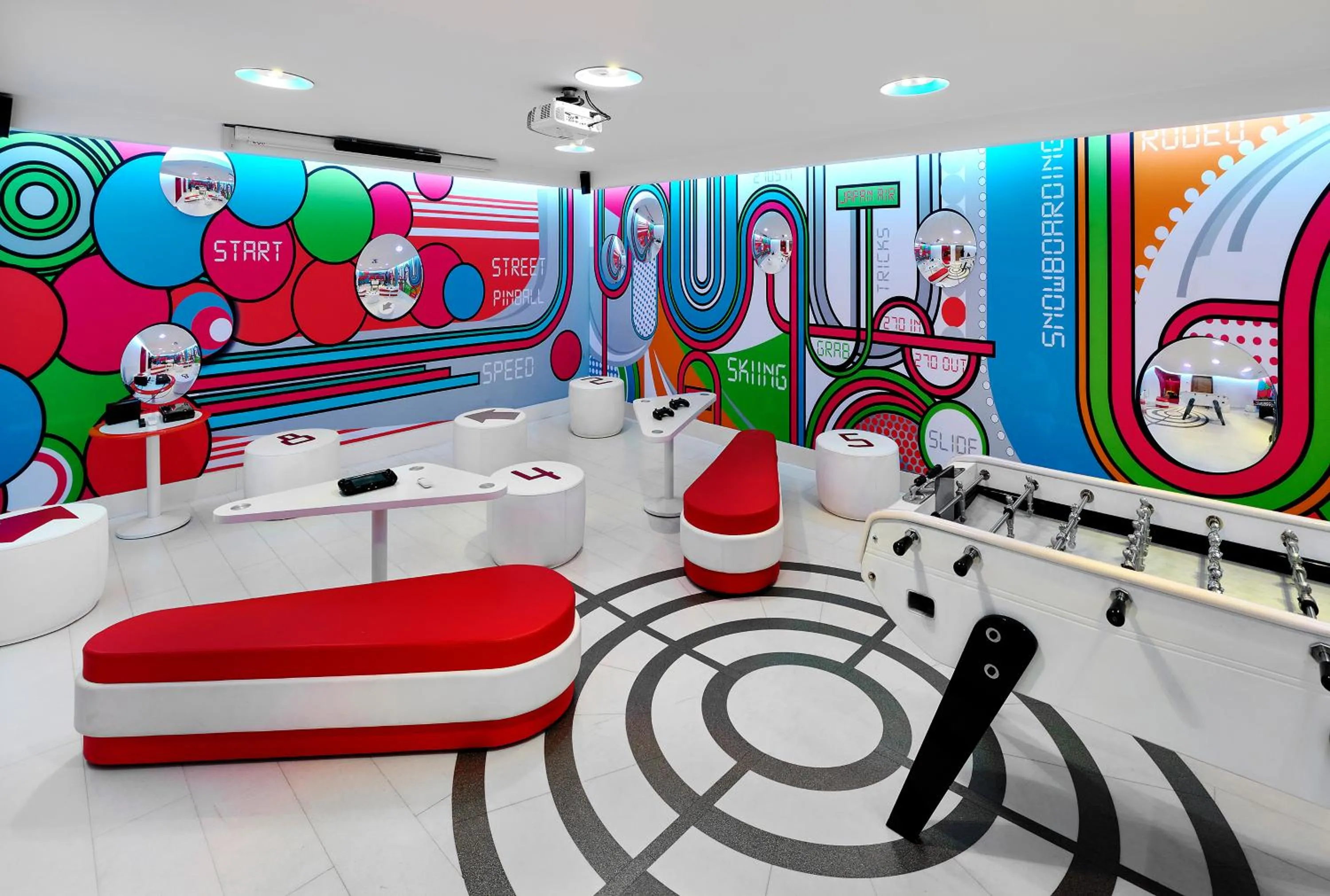 Kids's club in Apogée Courchevel, Oetker Hotels