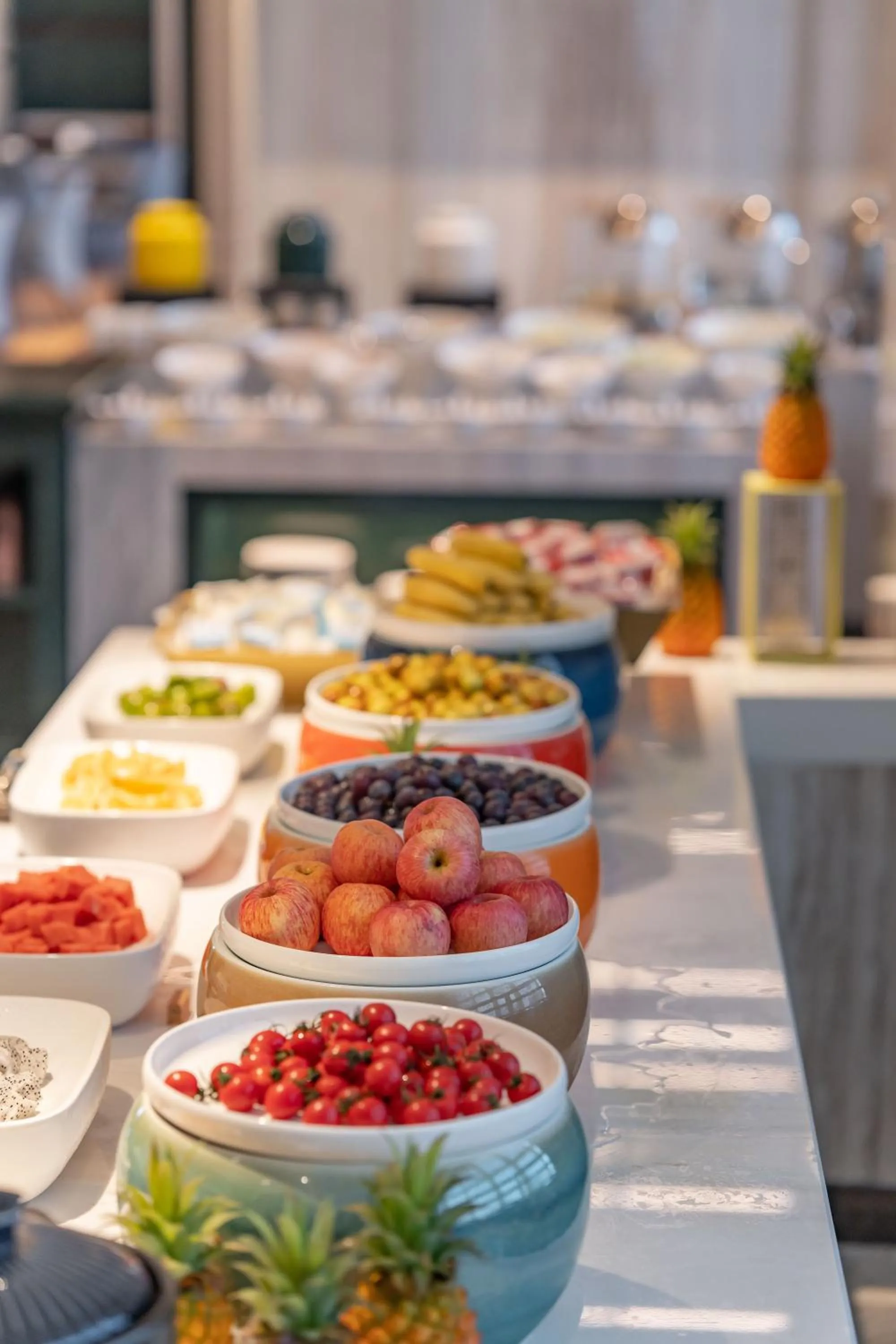 Buffet breakfast in YTL ChangChengYunYue Hotel
