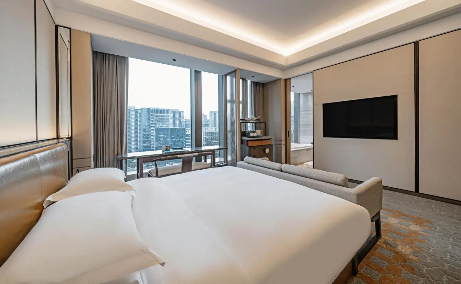 Bedroom, Bed in YTL ChangChengYunYue Hotel