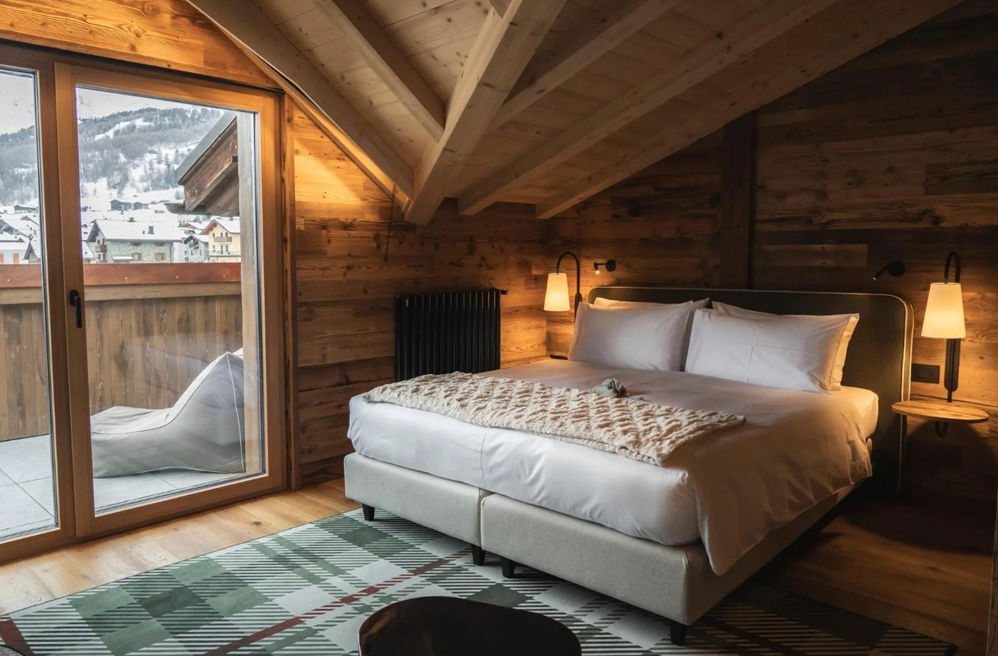 Bed in Mont Chalet Nevada - Hotel & Spa