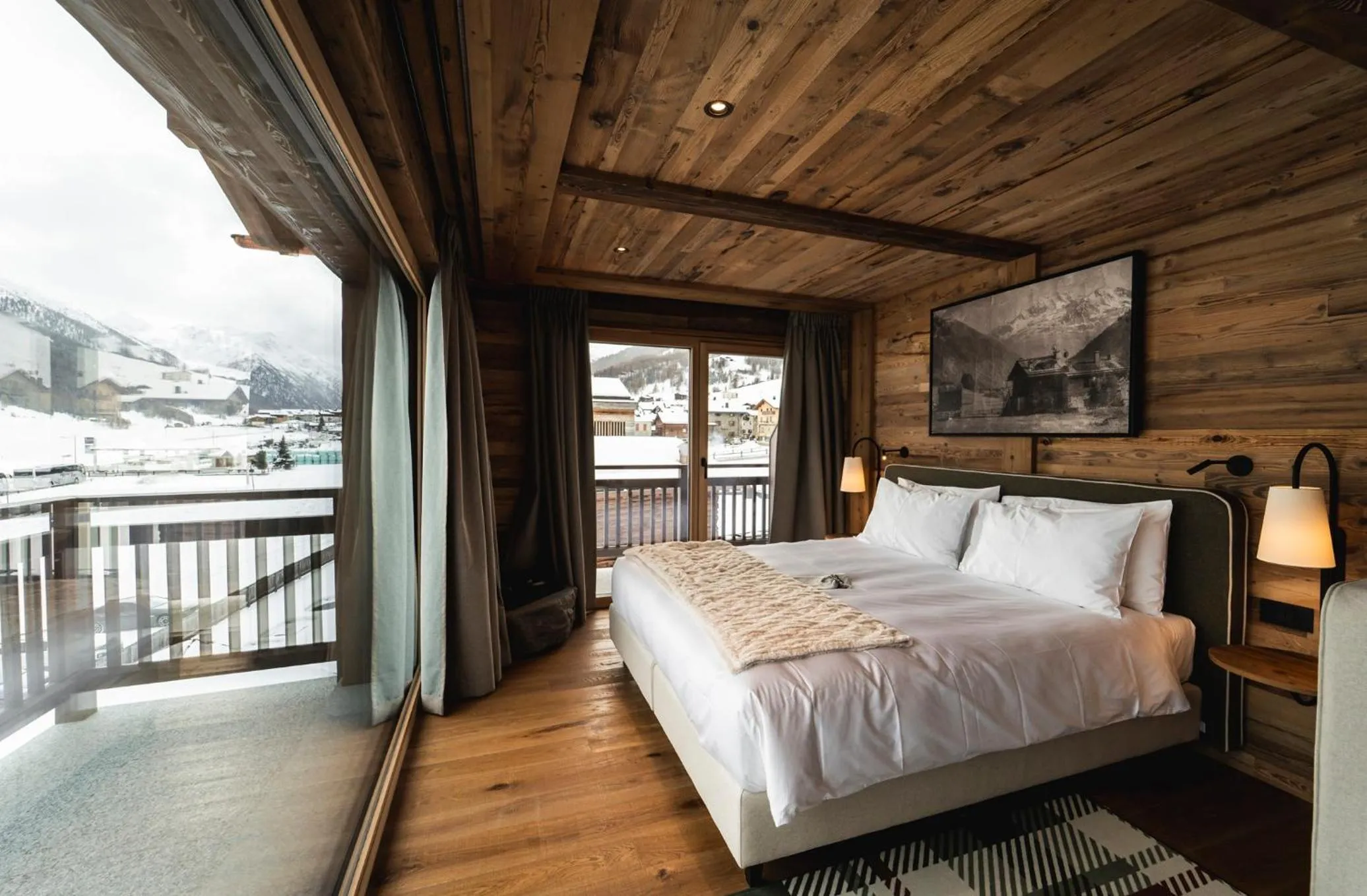 Bed in Mont Chalet Nevada - Hotel & Spa