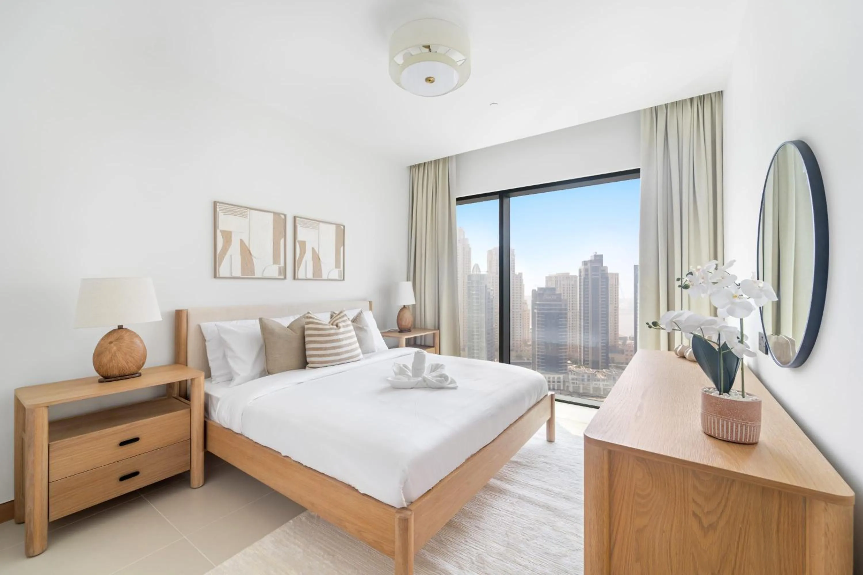 Photo of the whole room in Silkhaus Chic 1BDR with 1 Study Room in Dubai Marina