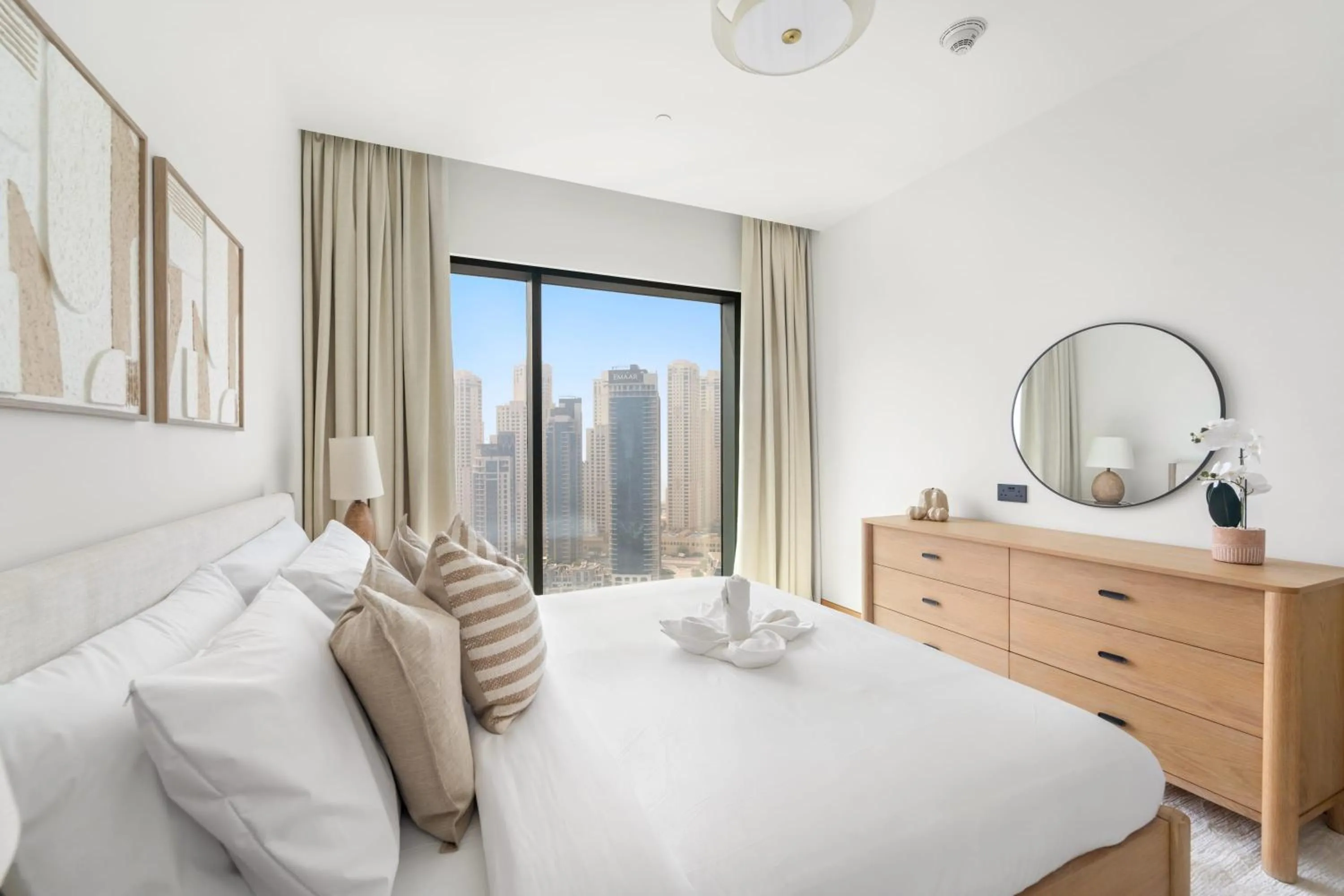 Photo of the whole room in Silkhaus Chic 1BDR with 1 Study Room in Dubai Marina