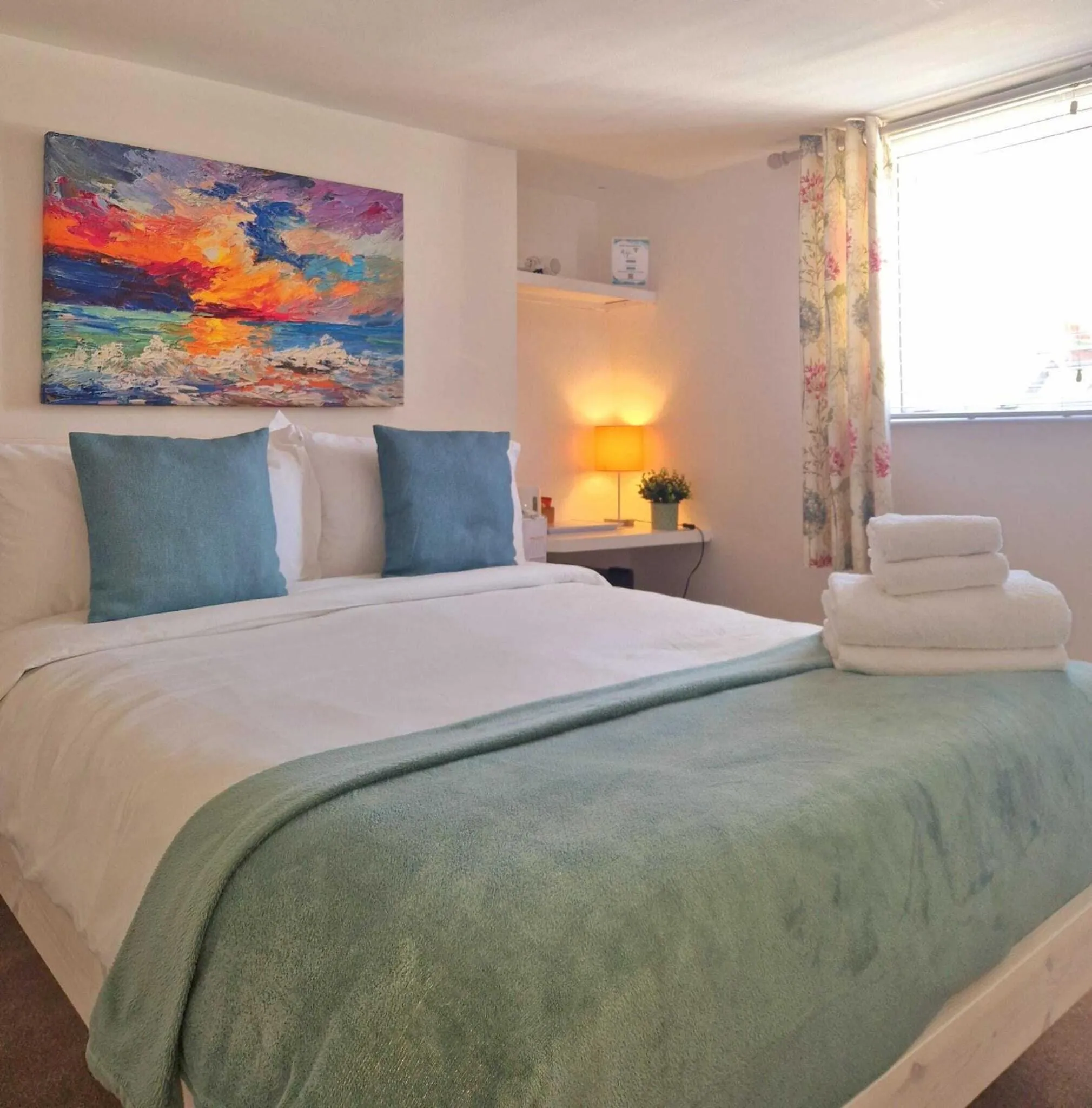 Bedroom, Bed in Upper Rock Brighton – Guest House