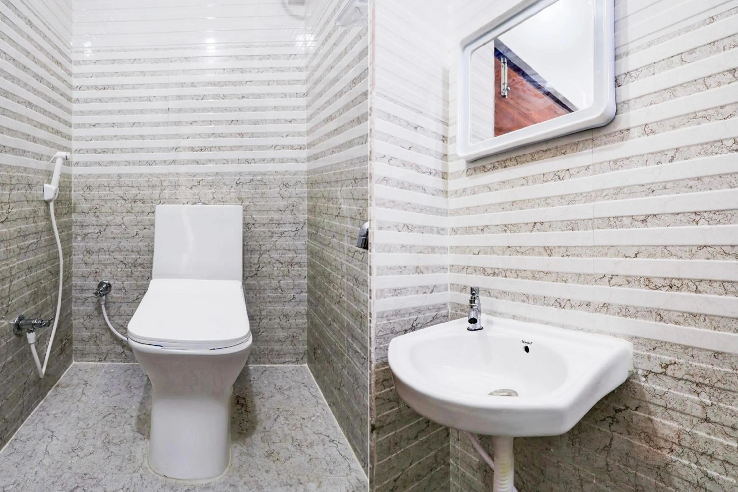 Bathroom in Super Hotel O Adibatla near TCS